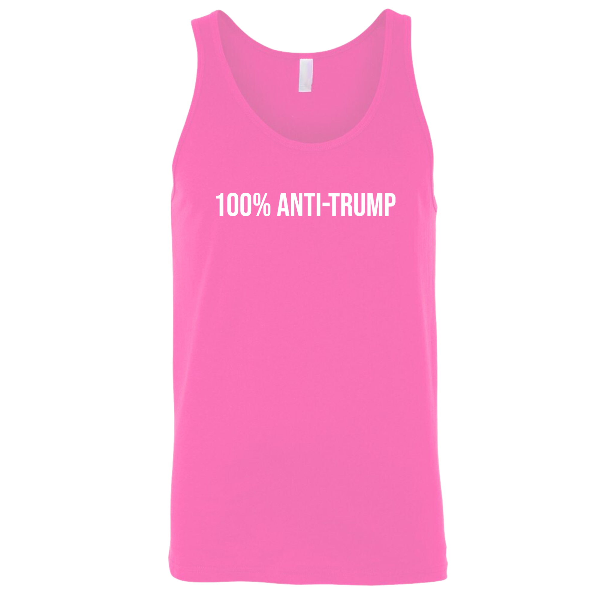 100 Percent Anti-Trump Unisex Tank Top-T-Shirt-The Original God Ain't Petty But I Am