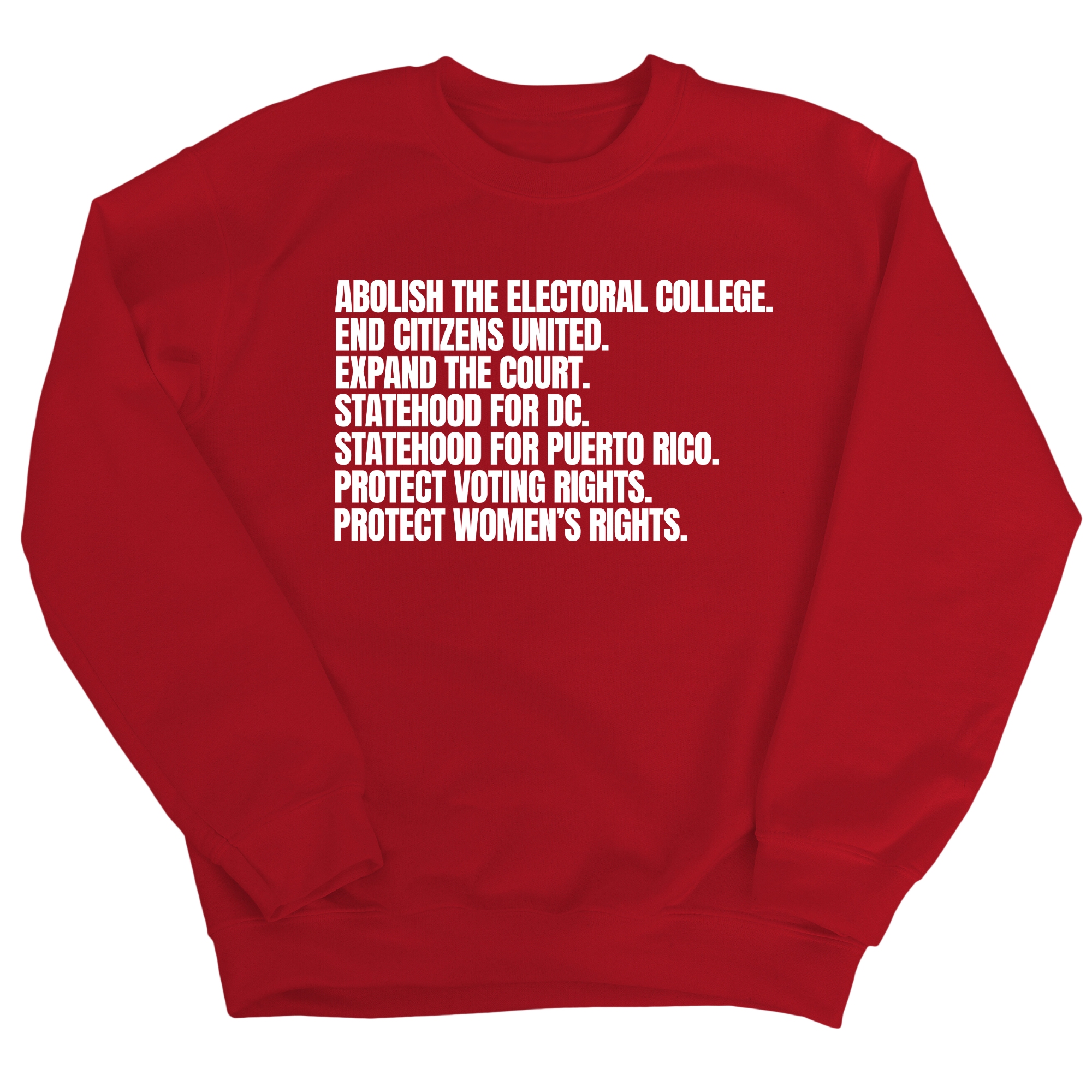 Abolish The Electoral College Unisex Sweatshirt-Sweatshirt-The Original God Ain't Petty But I Am