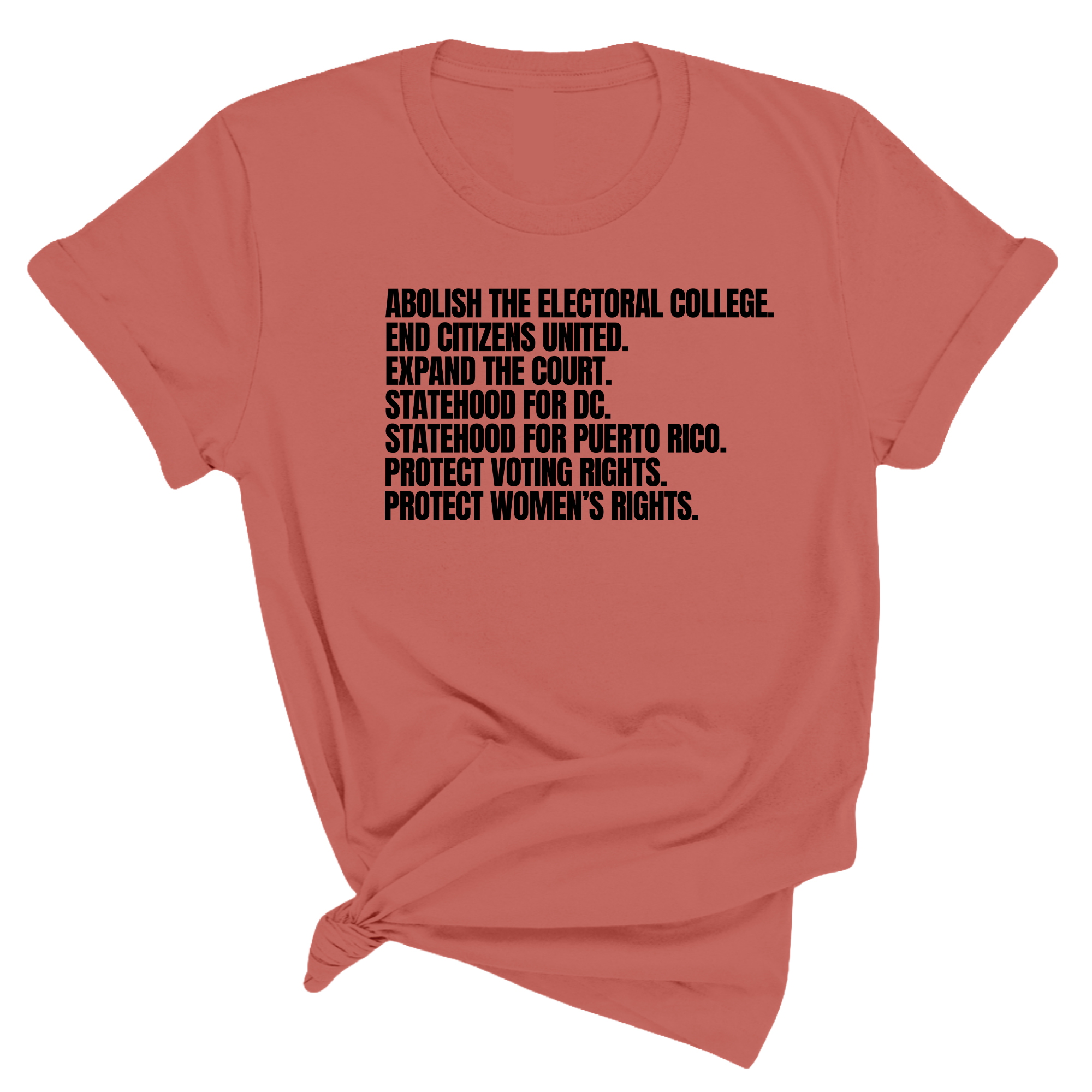 Abolish The Electoral College Unisex Tee-T-Shirt-The Original God Ain't Petty But I Am