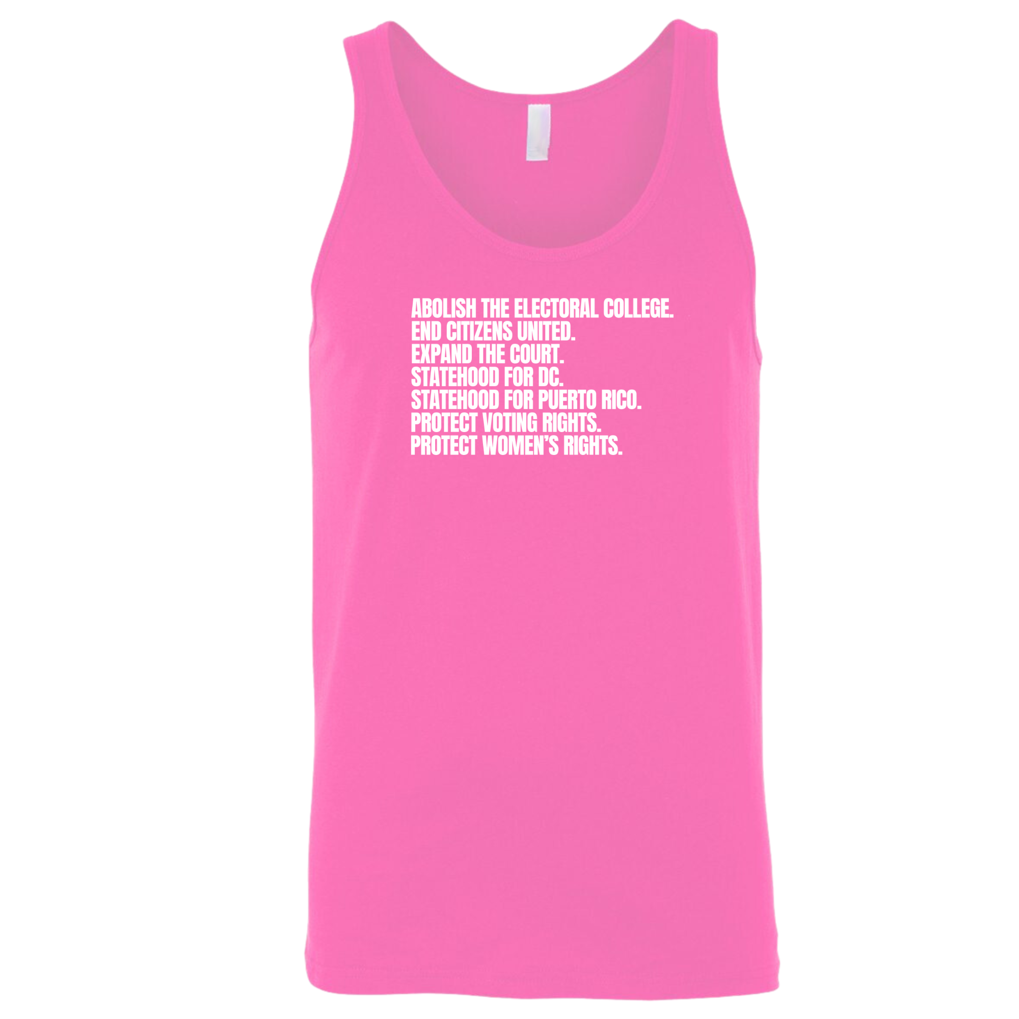 Abolish The Electoral College Unisex Tank Top
