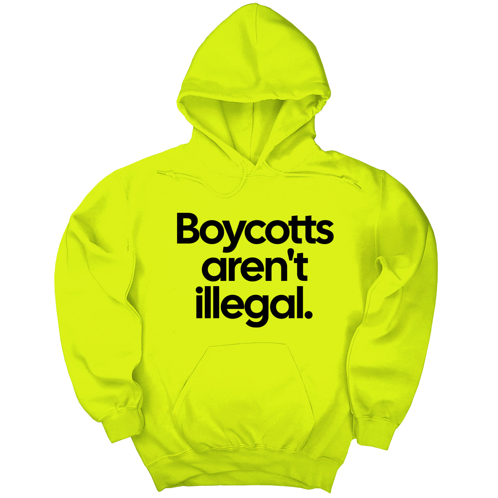 Boycotts Aren't Illegal Unisex Hoodie-Hoodie-The Original God Ain't Petty But I Am