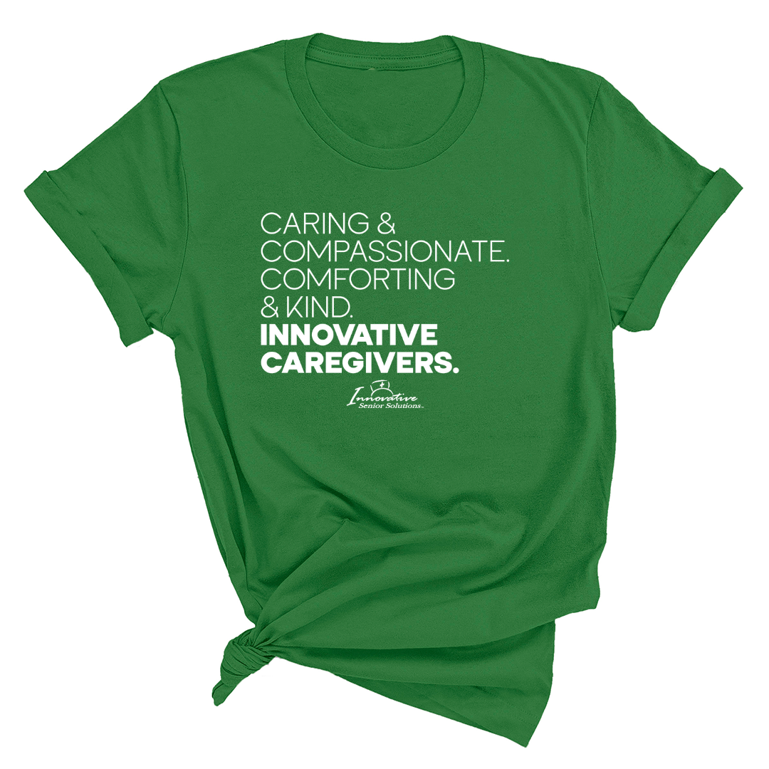 Caring Compassionate Comforting and Kind Unisex Tee (ISS) (CUSTOMS)-CUSTOMS-The Original God Ain't Petty But I Am