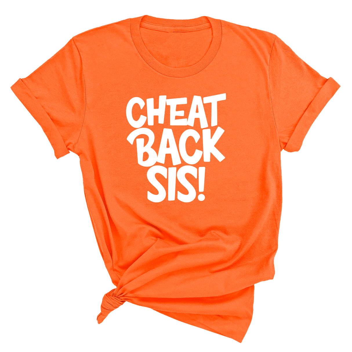 Cheat Back Sis Unisex Tee-T-Shirt-The Original God Ain't Petty But I Am