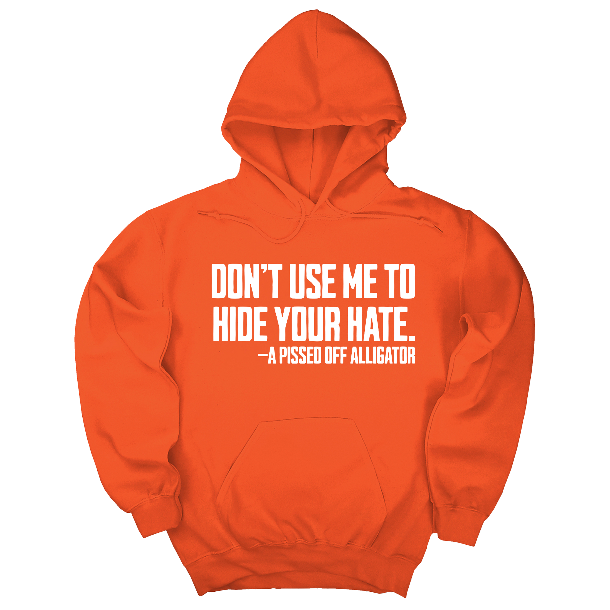 Don’t Use Me to Hide Your Hate Unisex Hoodie-Hoodie-The Original God Ain't Petty But I Am