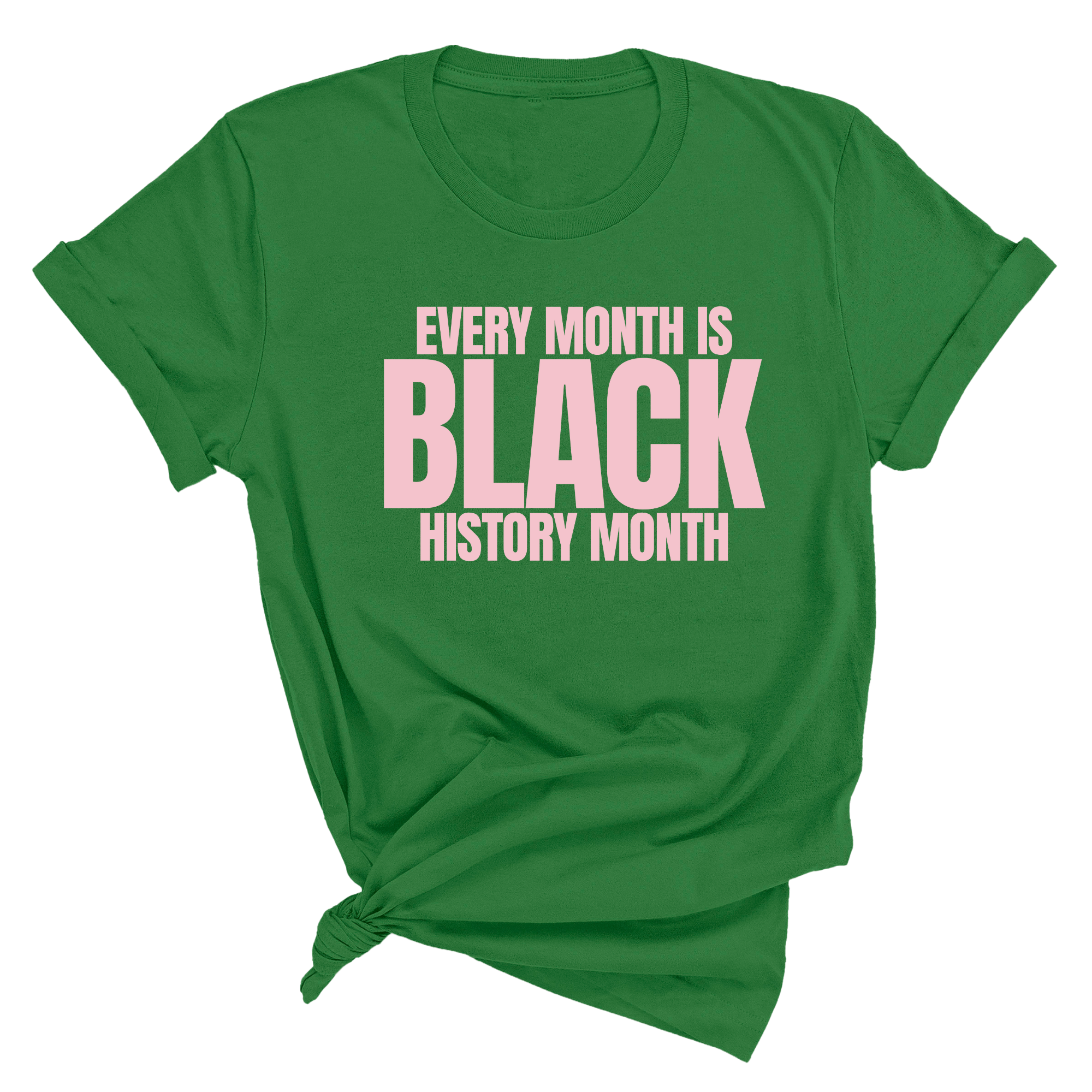 Every Month is Black History Month Unisex Tee-T-Shirt-The Original God Ain't Petty But I Am