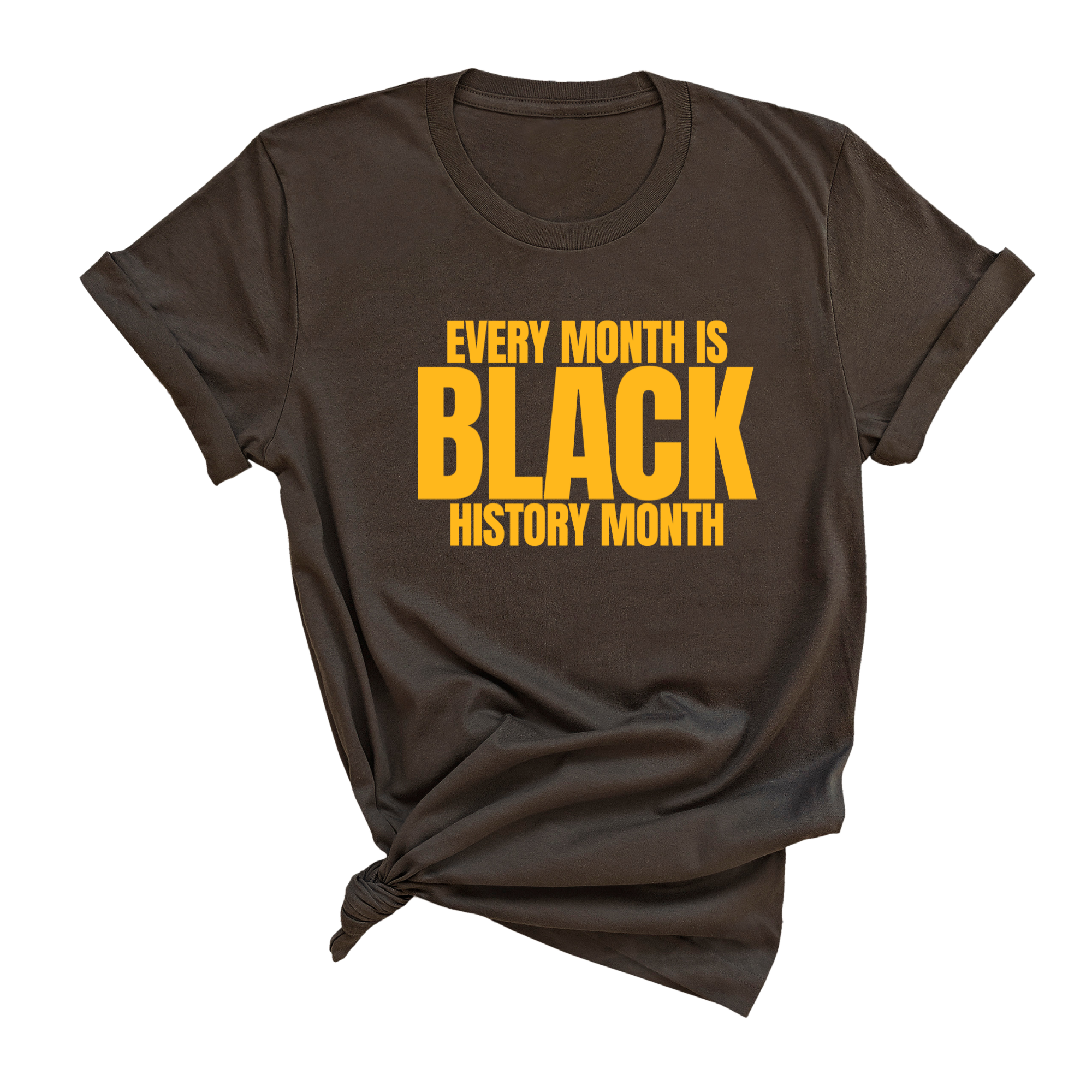 Every Month is Black History Month Unisex Tee-T-Shirt-The Original God Ain't Petty But I Am