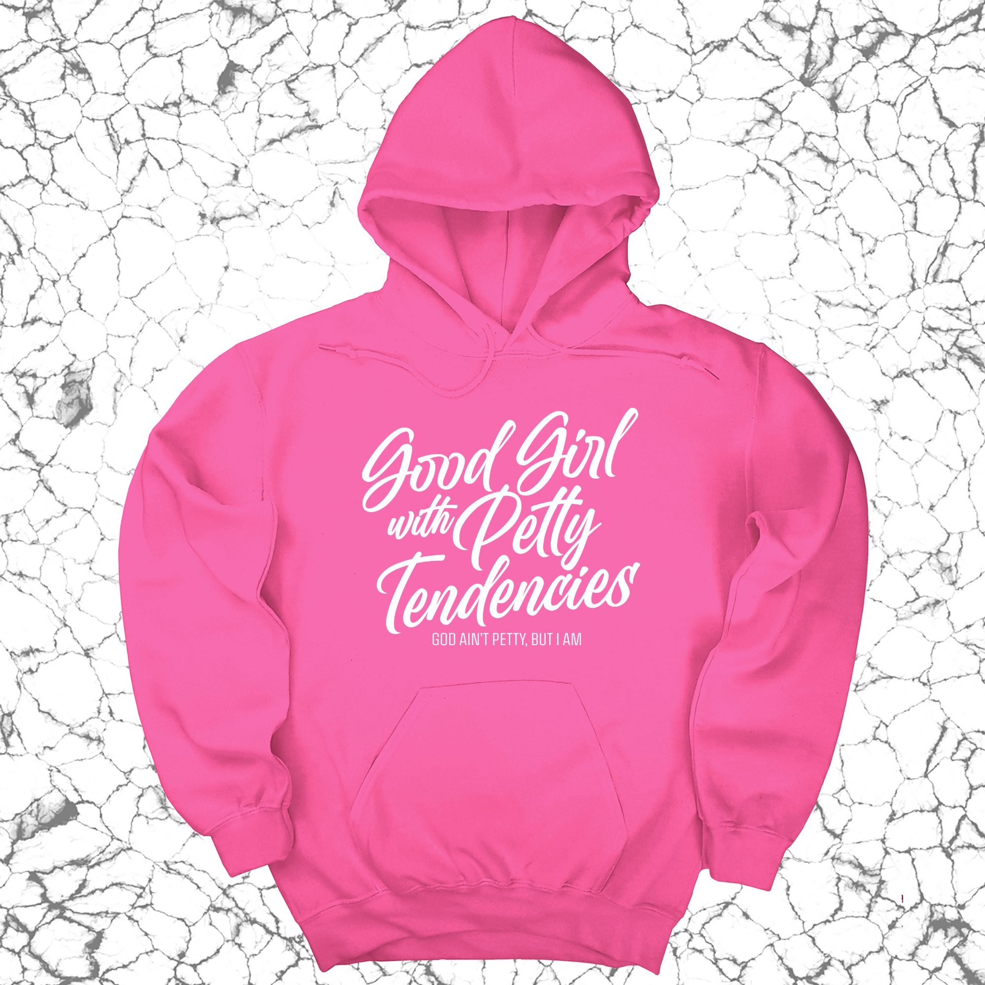 Good Girl with Petty Tendencies Unisex Hoodie-Hoodie-The Original God Ain't Petty But I Am