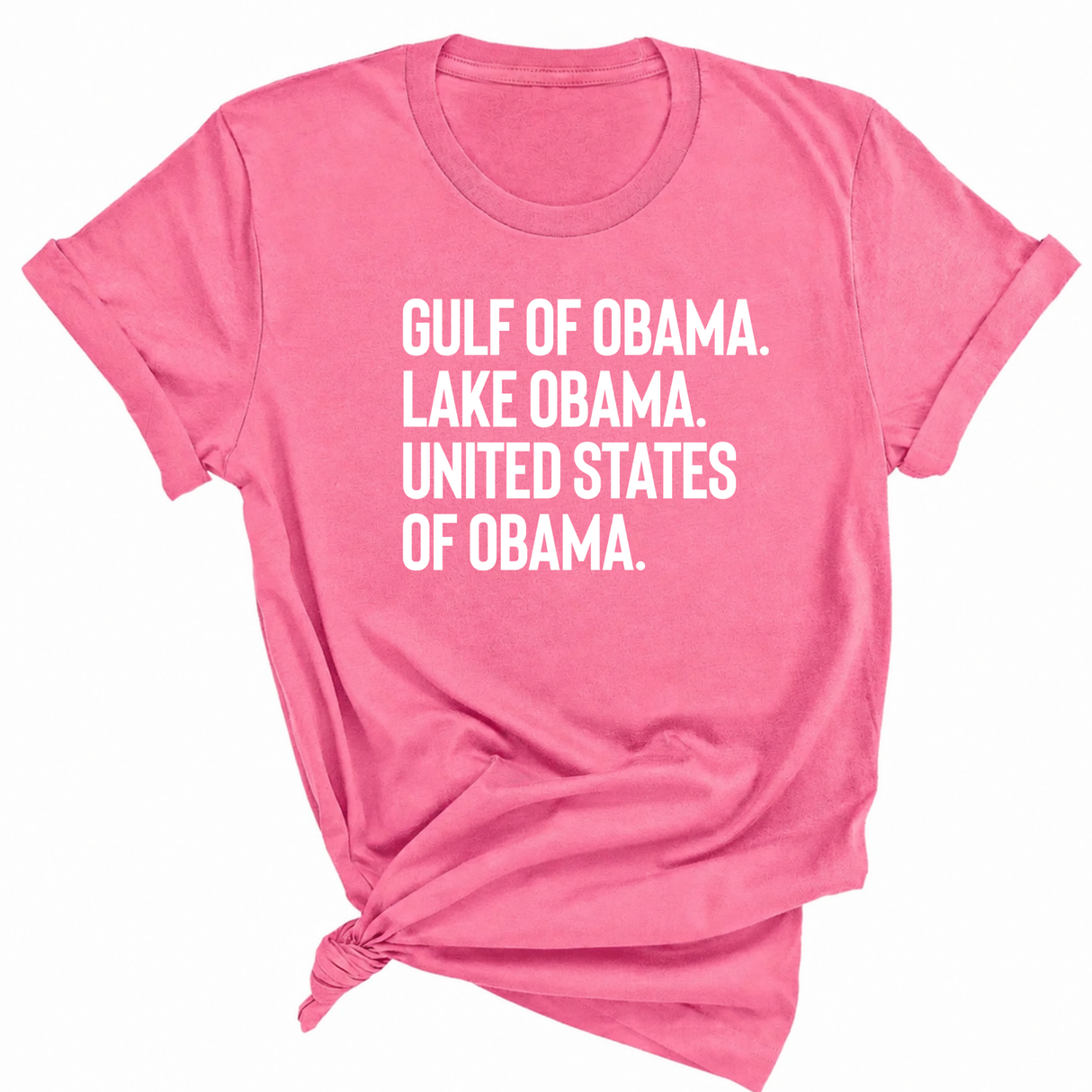 Gulf of Obama. Lake Obama. The United States of Obama Unisex Tee-T-Shirt-The Original God Ain't Petty But I Am