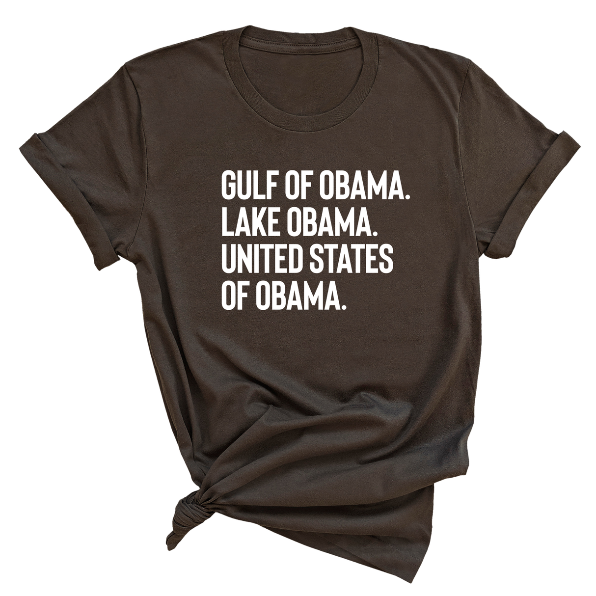 Gulf of Obama. Lake Obama. The United States of Obama Unisex Tee