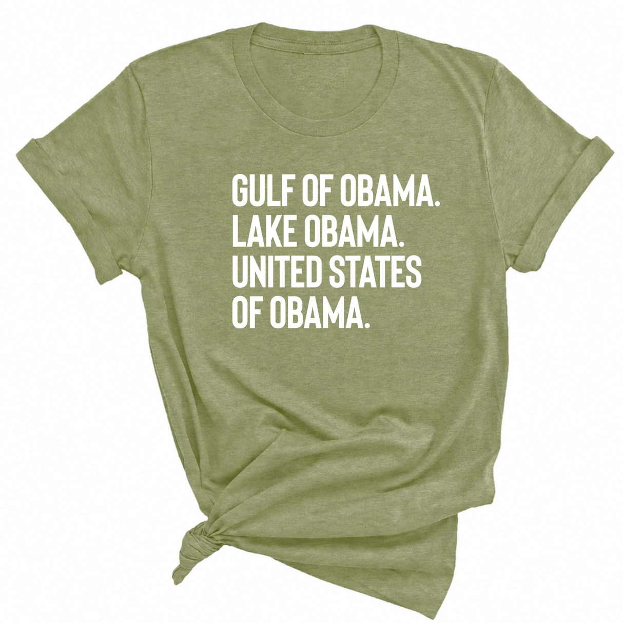Gulf of Obama. Lake Obama. The United States of Obama Unisex Tee