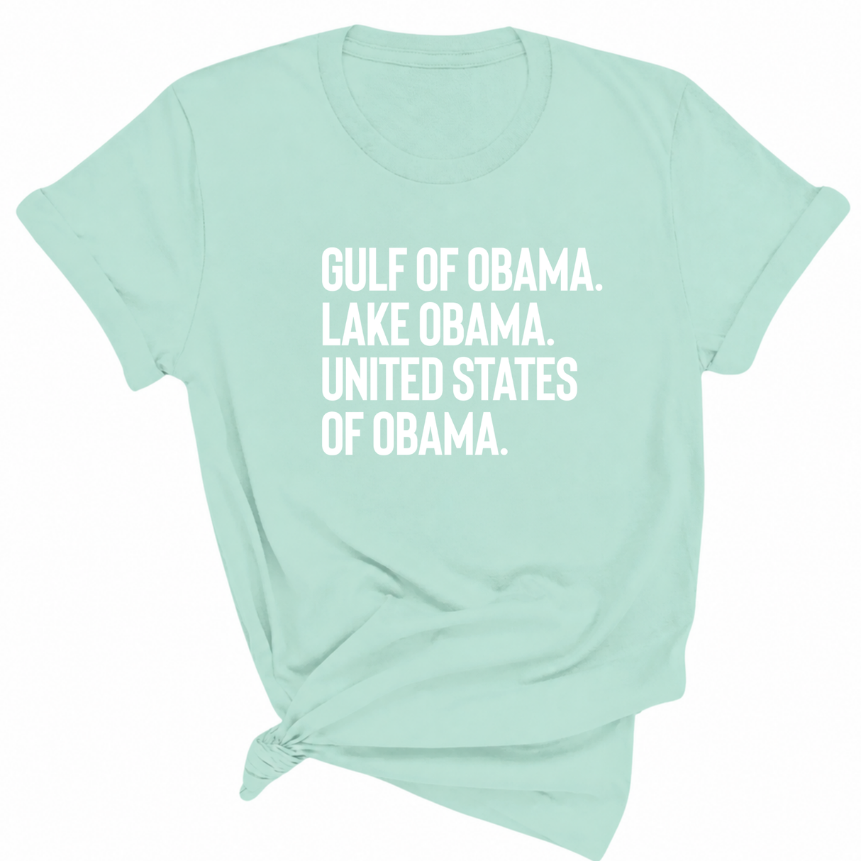 Gulf of Obama. Lake Obama. The United States of Obama Unisex Tee