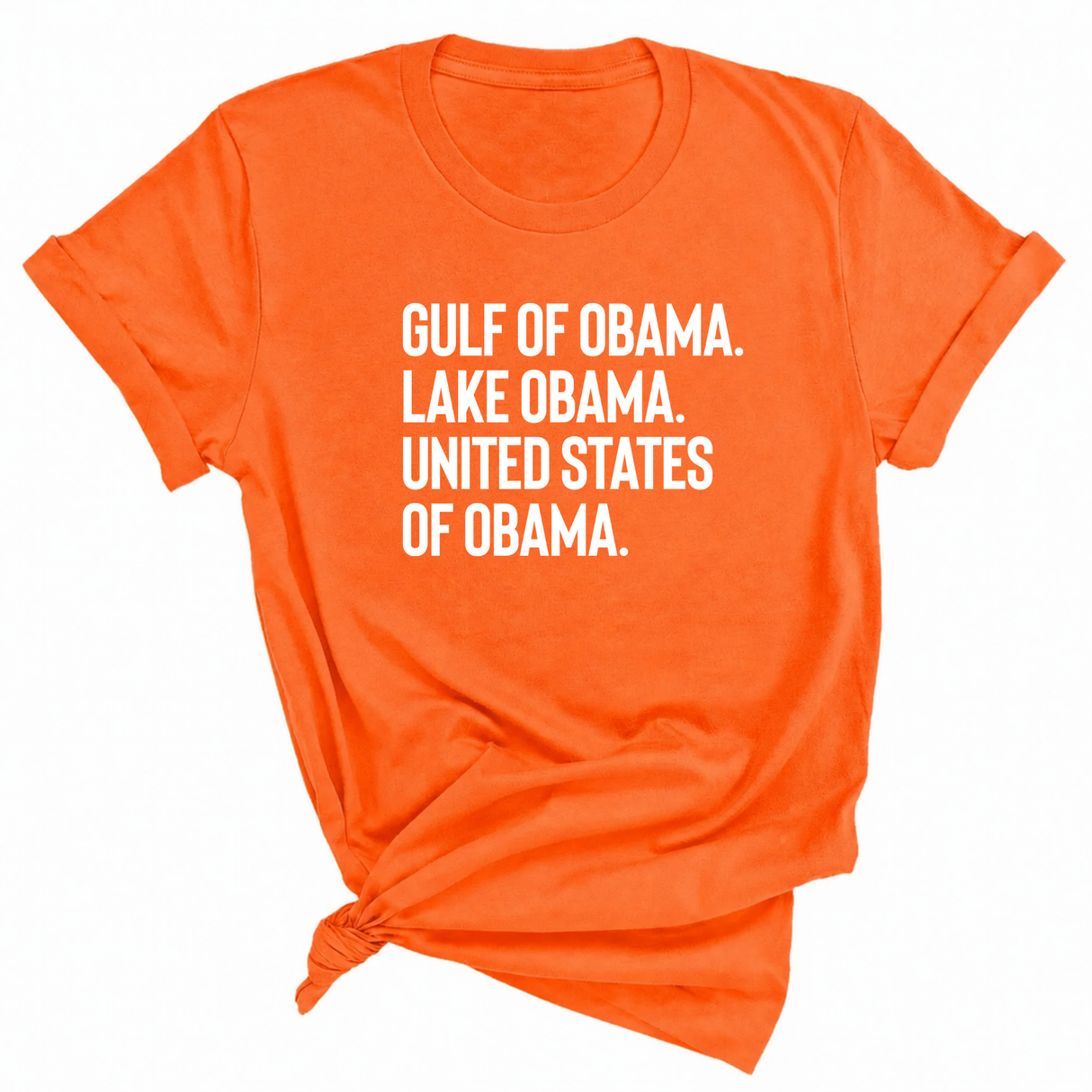 Gulf of Obama. Lake Obama. The United States of Obama Unisex Tee
