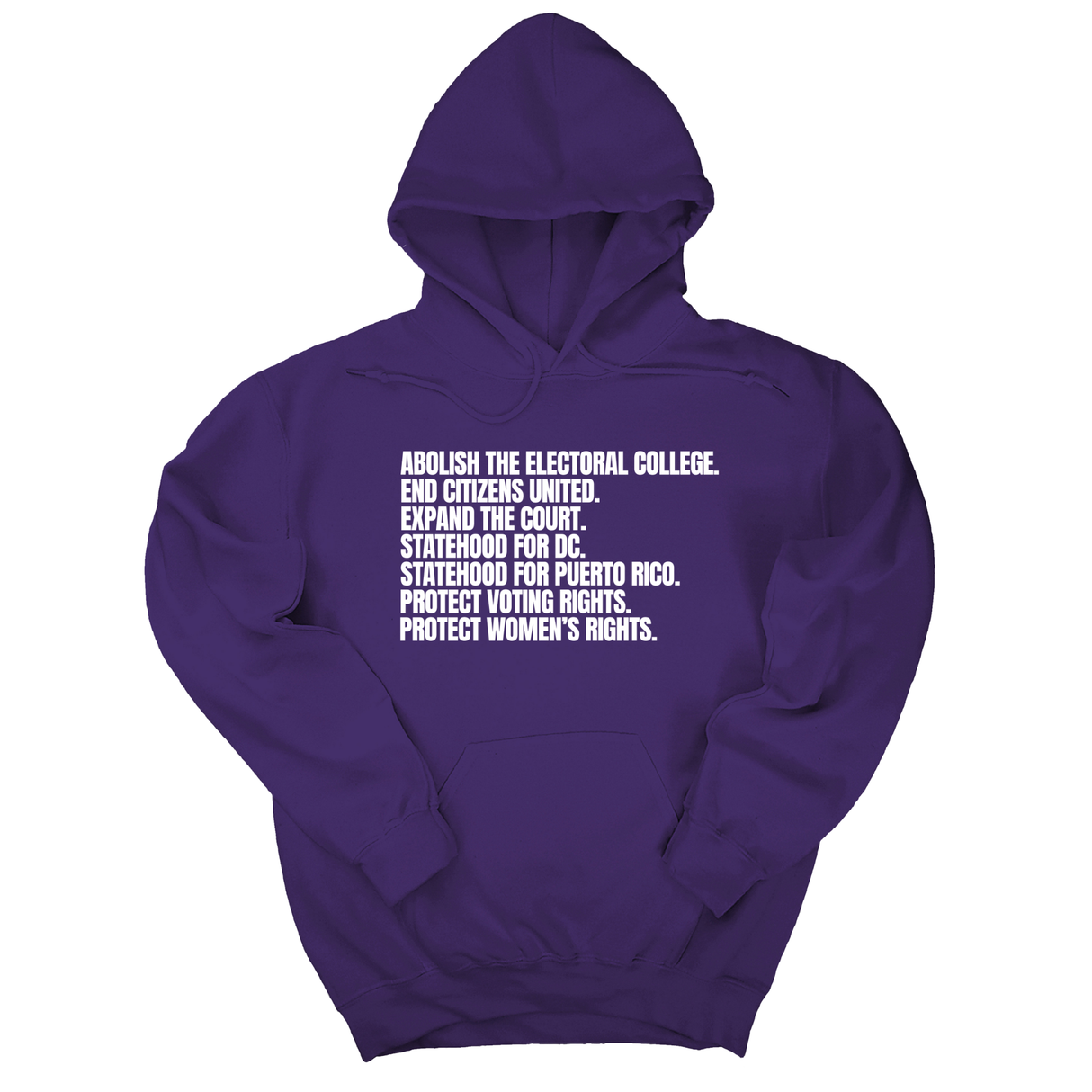 *HOODIE* Abolish The Electoral College Unisex Hoodie-Hoodie-The Original God Ain't Petty But I Am
