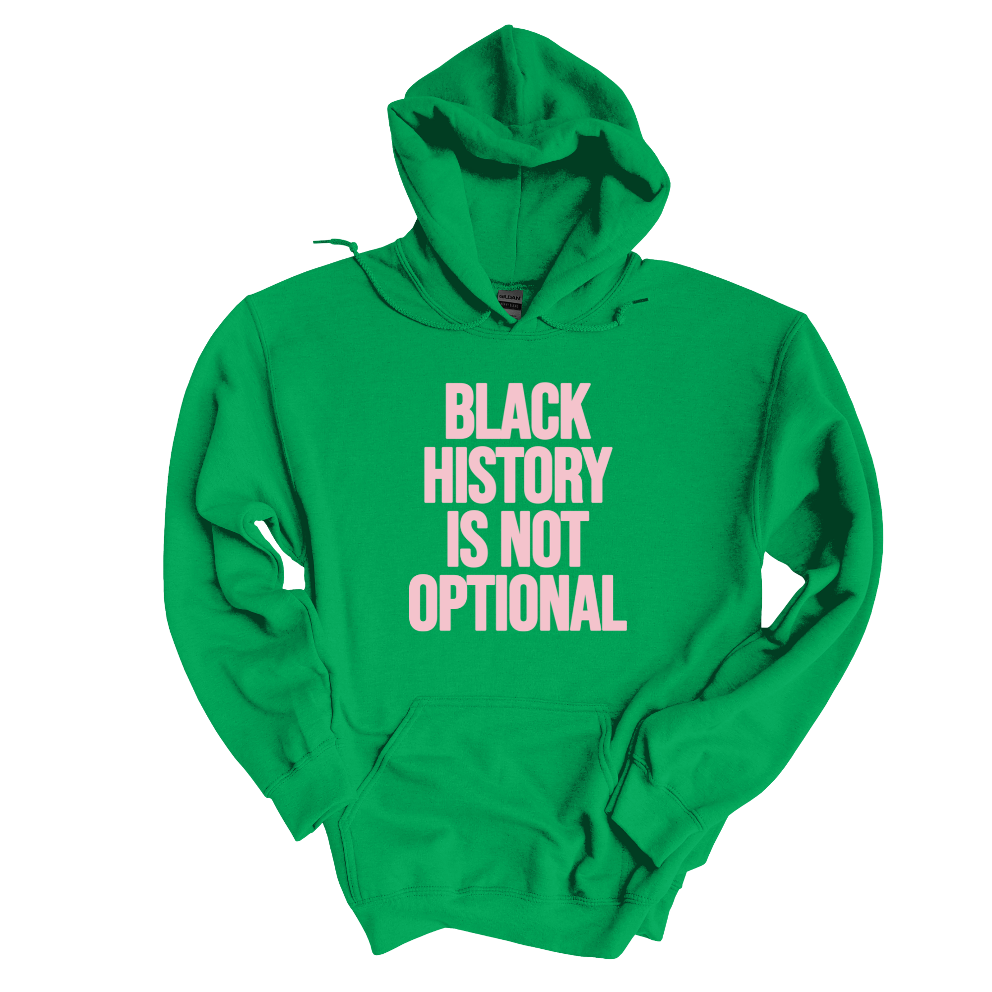 *HOODIE* Black History is Not Optional Unisex Hoodie-Hoodie-The Original God Ain't Petty But I Am