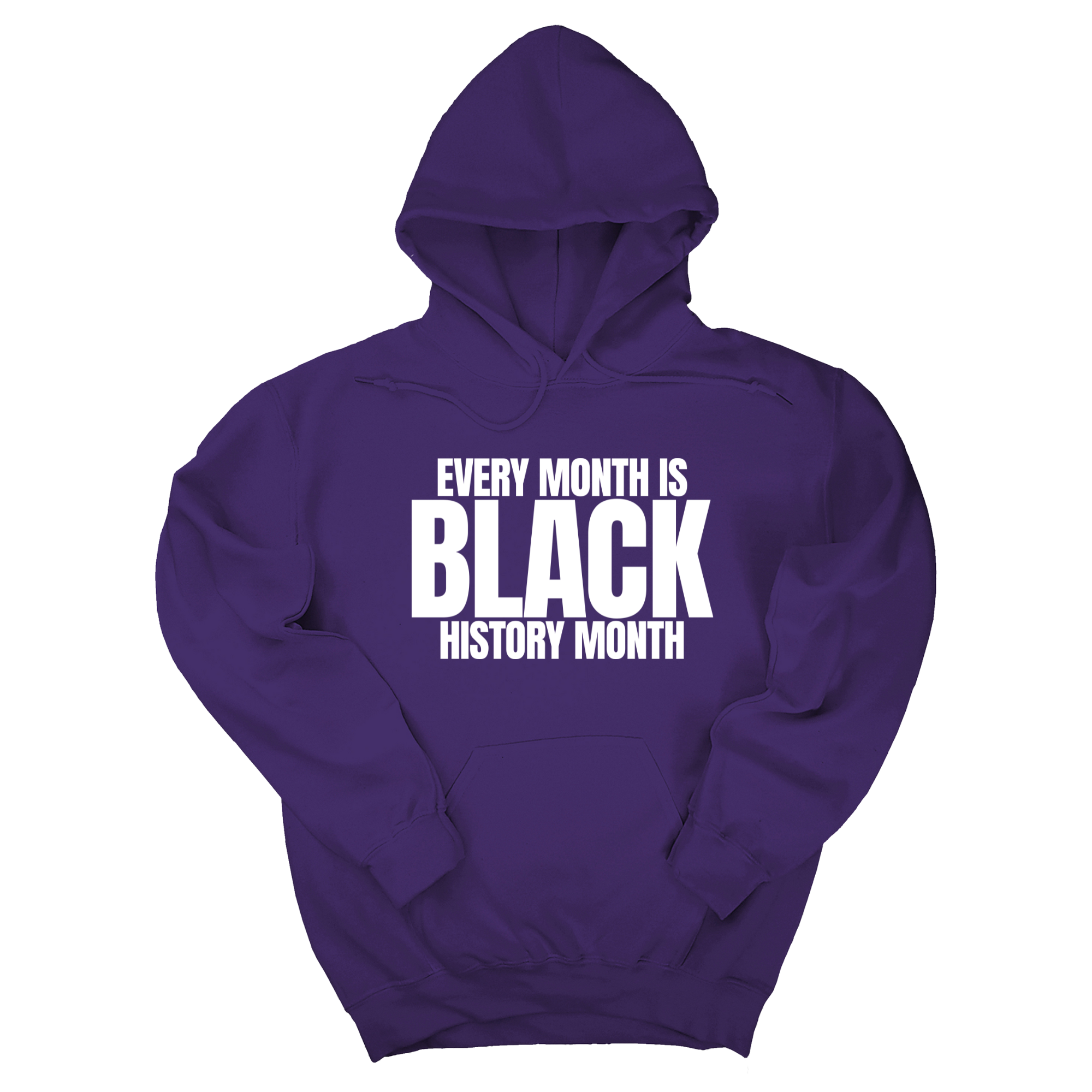 *HOODIE* Every Month is Black History Unisex Hoodie-Hoodie-The Original God Ain't Petty But I Am