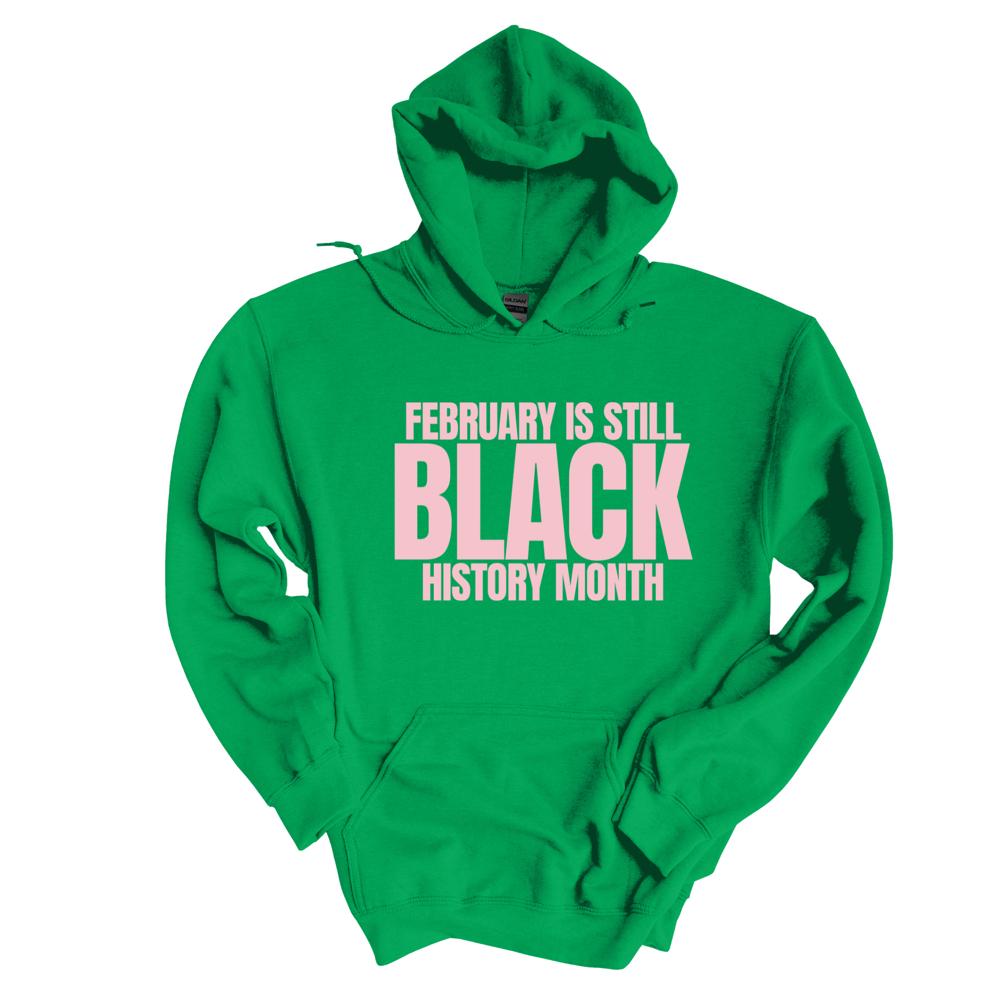 *HOODIE* February is Still Black History Month Unisex Hoodie-Hoodie-The Original God Ain't Petty But I Am