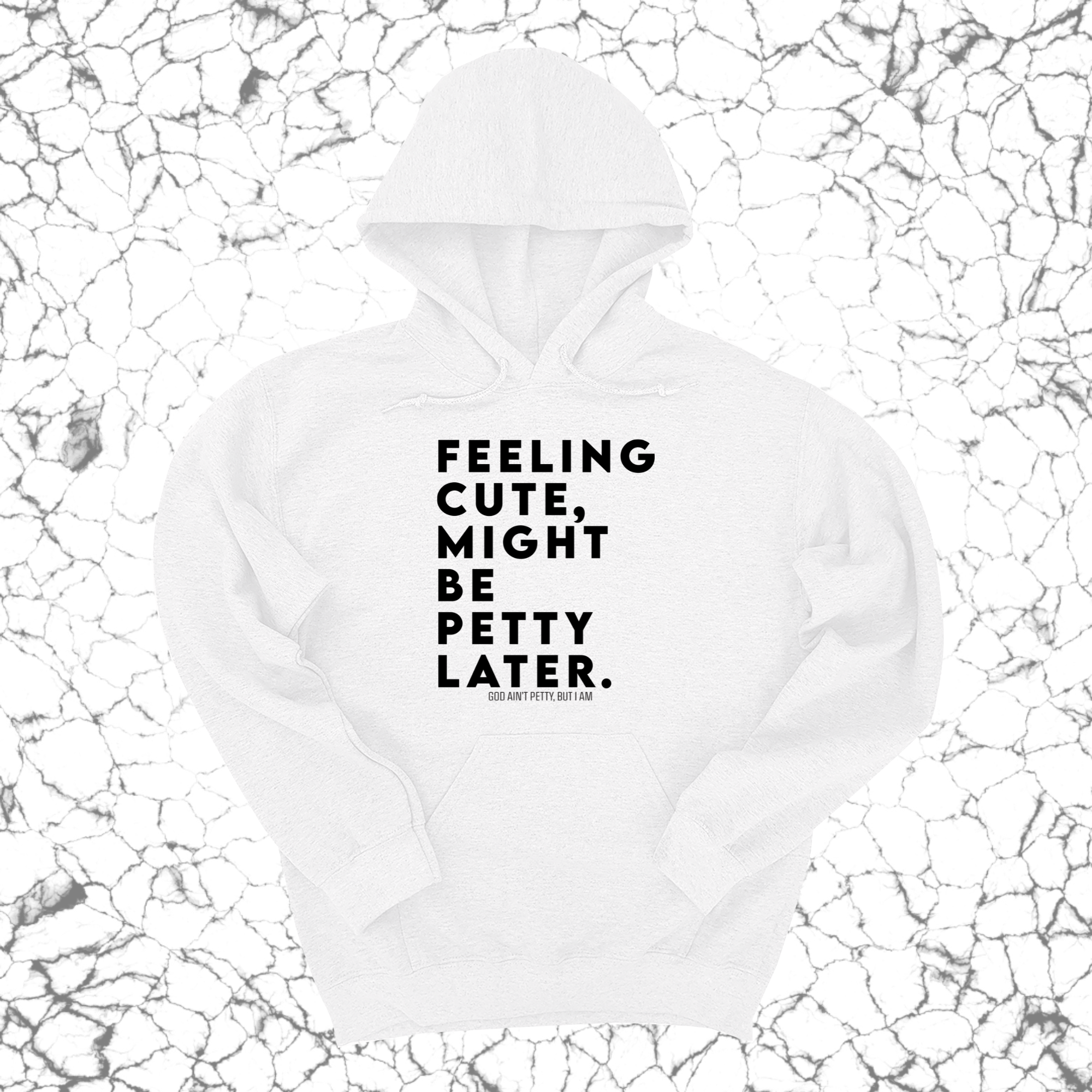 *HOODIE* Feeling cute, might be petty later Unisex Hoodie-Hoodie-The Original God Ain't Petty But I Am
