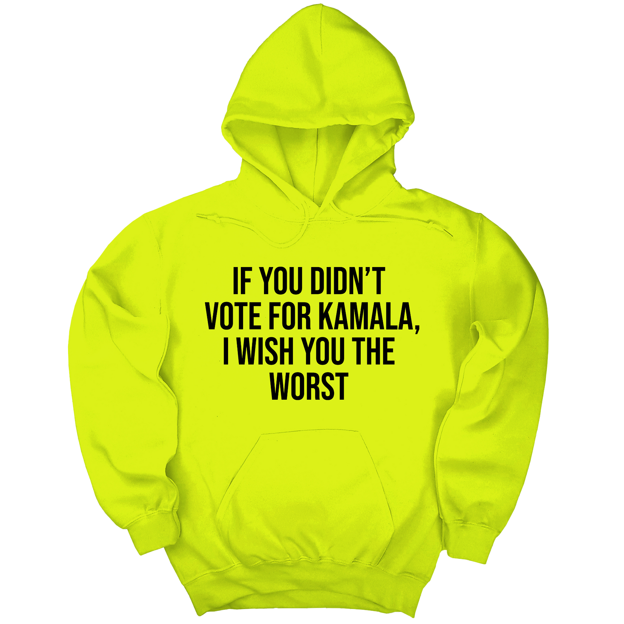*HOODIE* If You Didn’t Vote for Kamala, I Wish You the Worst Unisex Hoodie-Hoodie-The Original God Ain't Petty But I Am
