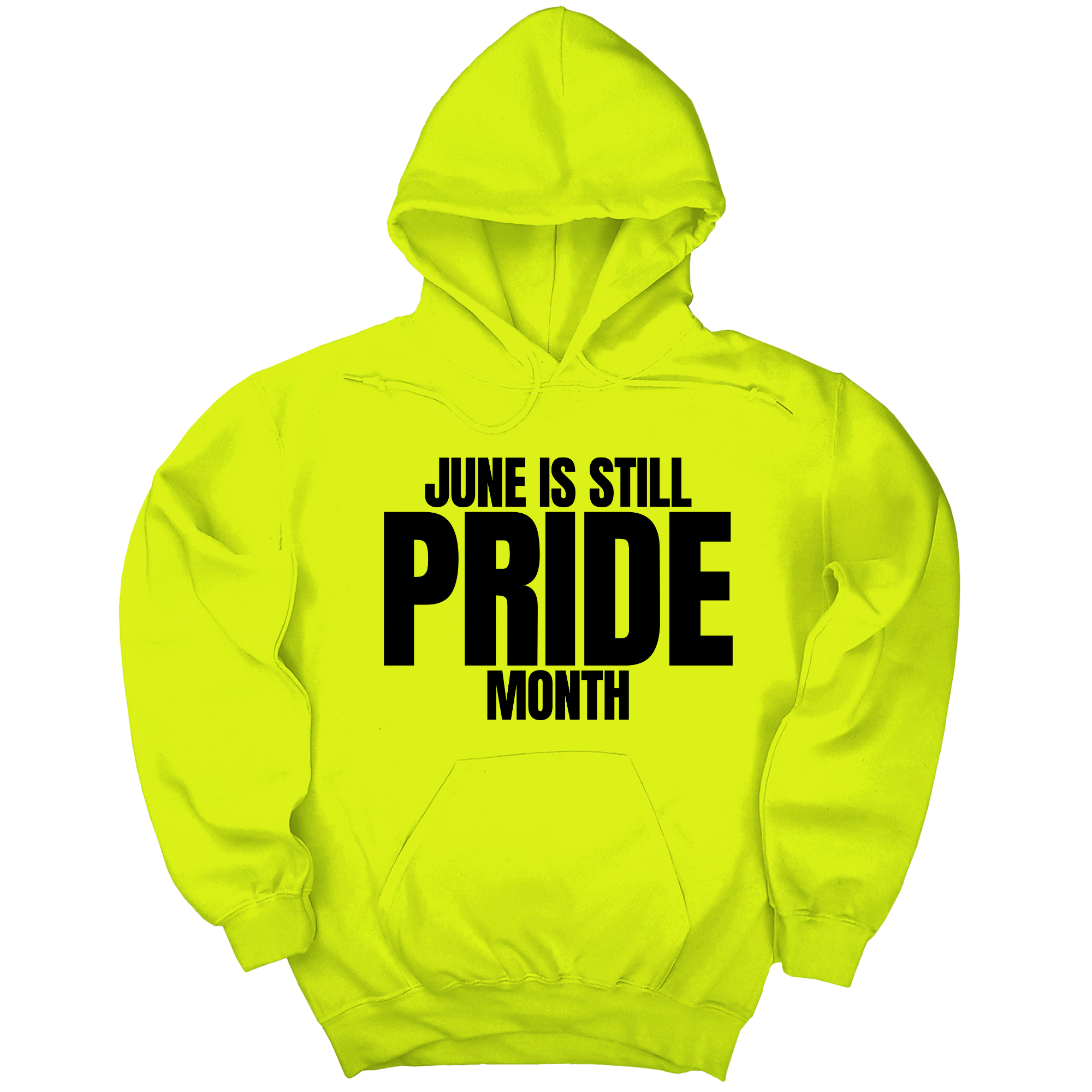 *HOODIE* June is Still Pride Month Unisex Hoodie-Hoodie-The Original God Ain't Petty But I Am