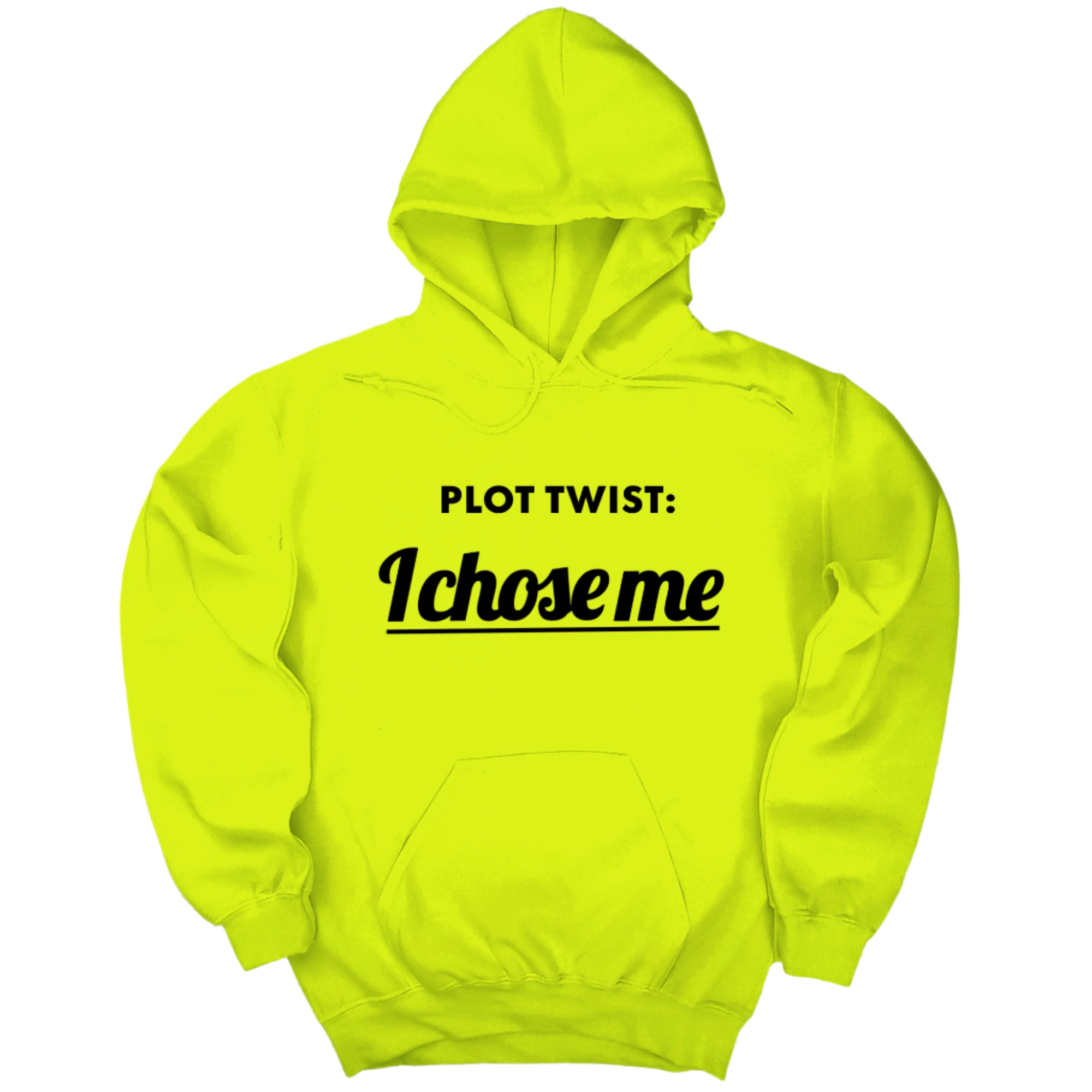 *HOODIE* Plot twist I chose me Unisex Hoodie-Hoodie-The Original God Ain't Petty But I Am