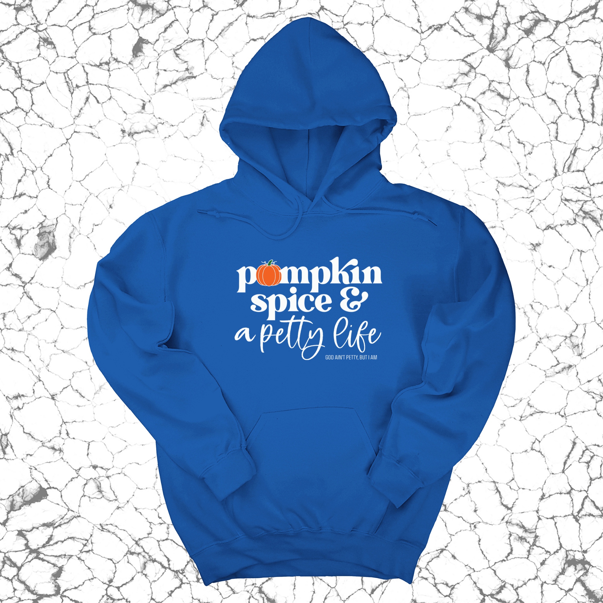 *HOODIE* Pumpkin Spice and a Petty life Unisex Hoodie-Hoodie-The Original God Ain't Petty But I Am