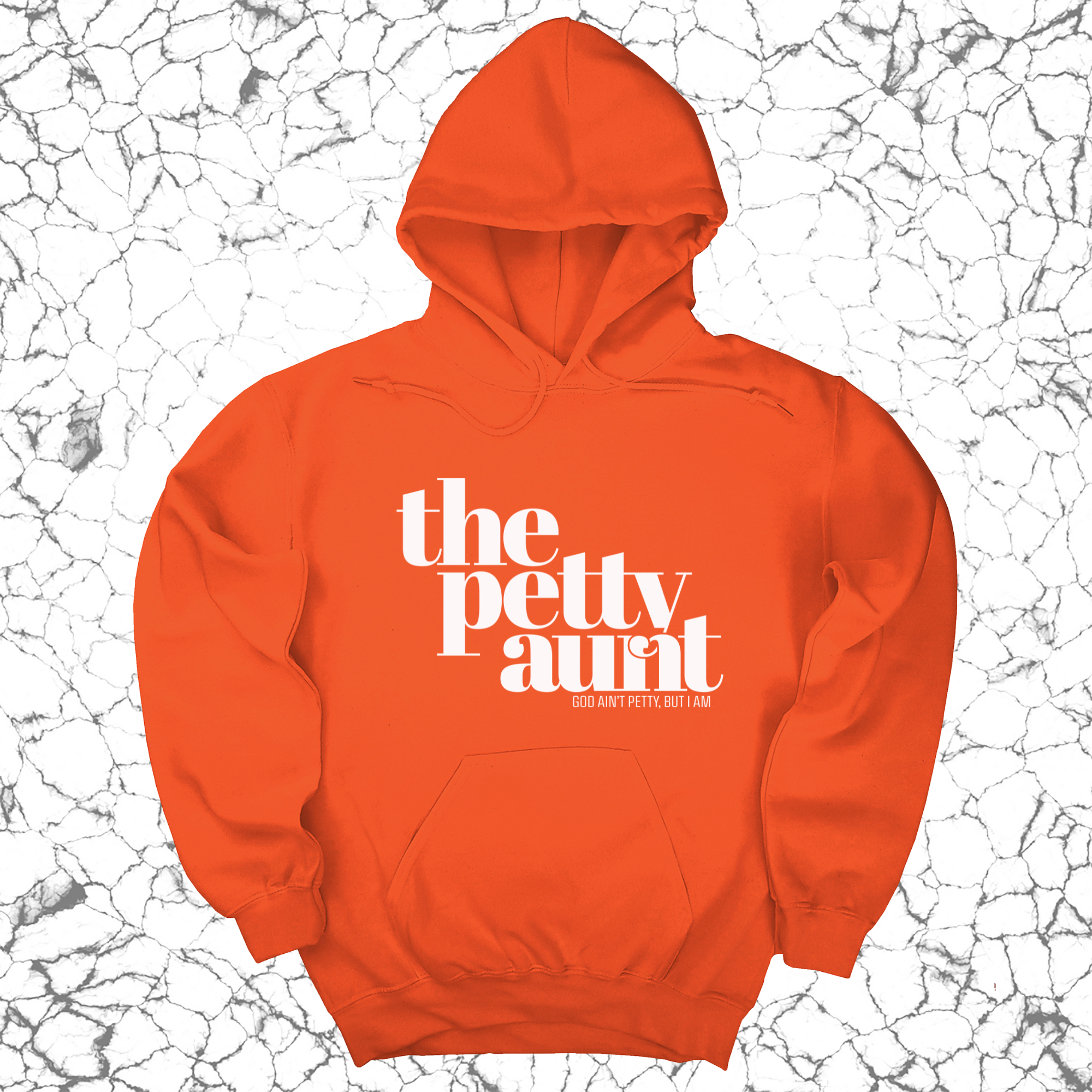 *HOODIE* The Petty Aunt Unisex Hoodie-Hoodie-The Original God Ain't Petty But I Am