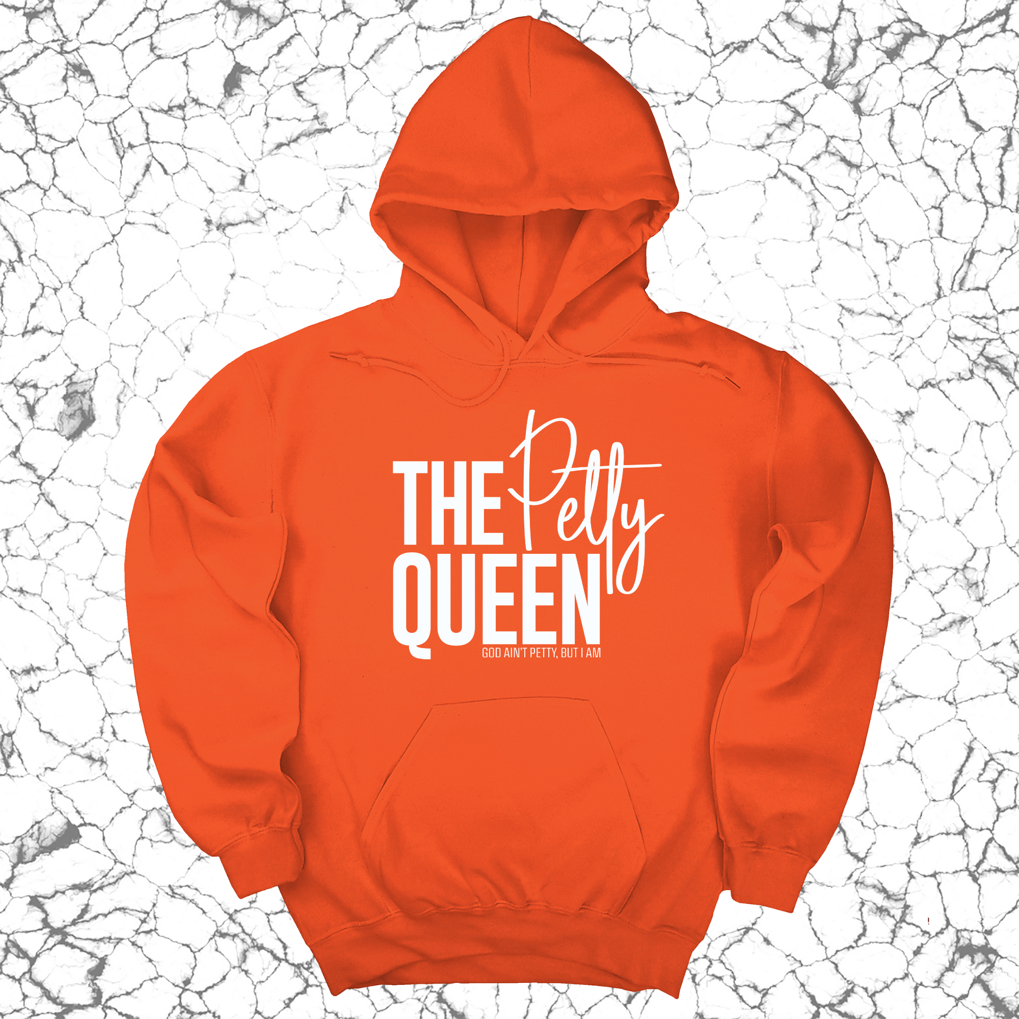 *HOODIE* The Petty Queen Unisex Hoodie-Hoodie-The Original God Ain't Petty But I Am