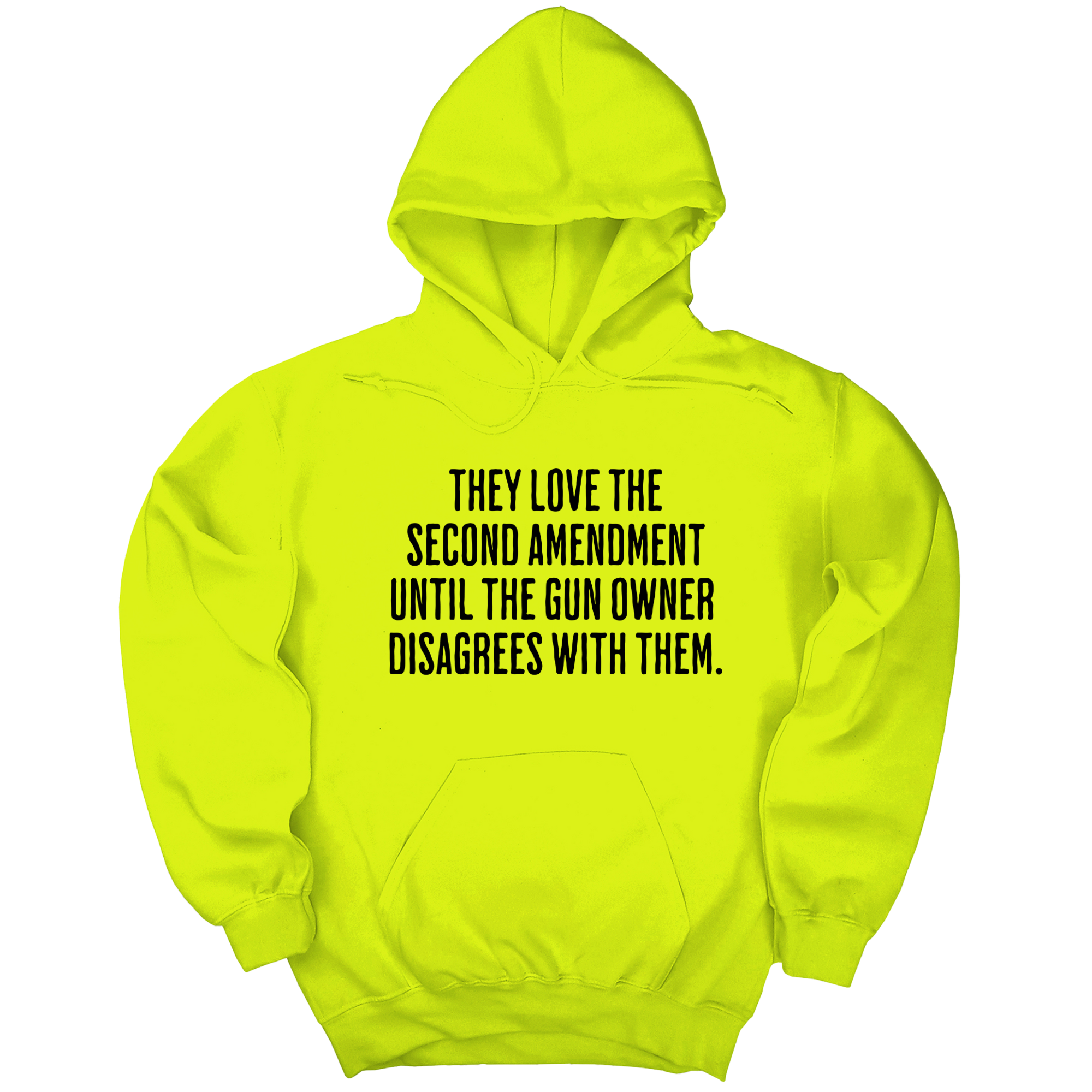 *HOODIE* They love the Second Amendment until the gun owner disagrees with them Unisex Hoodie-Hoodie-The Original God Ain't Petty But I Am