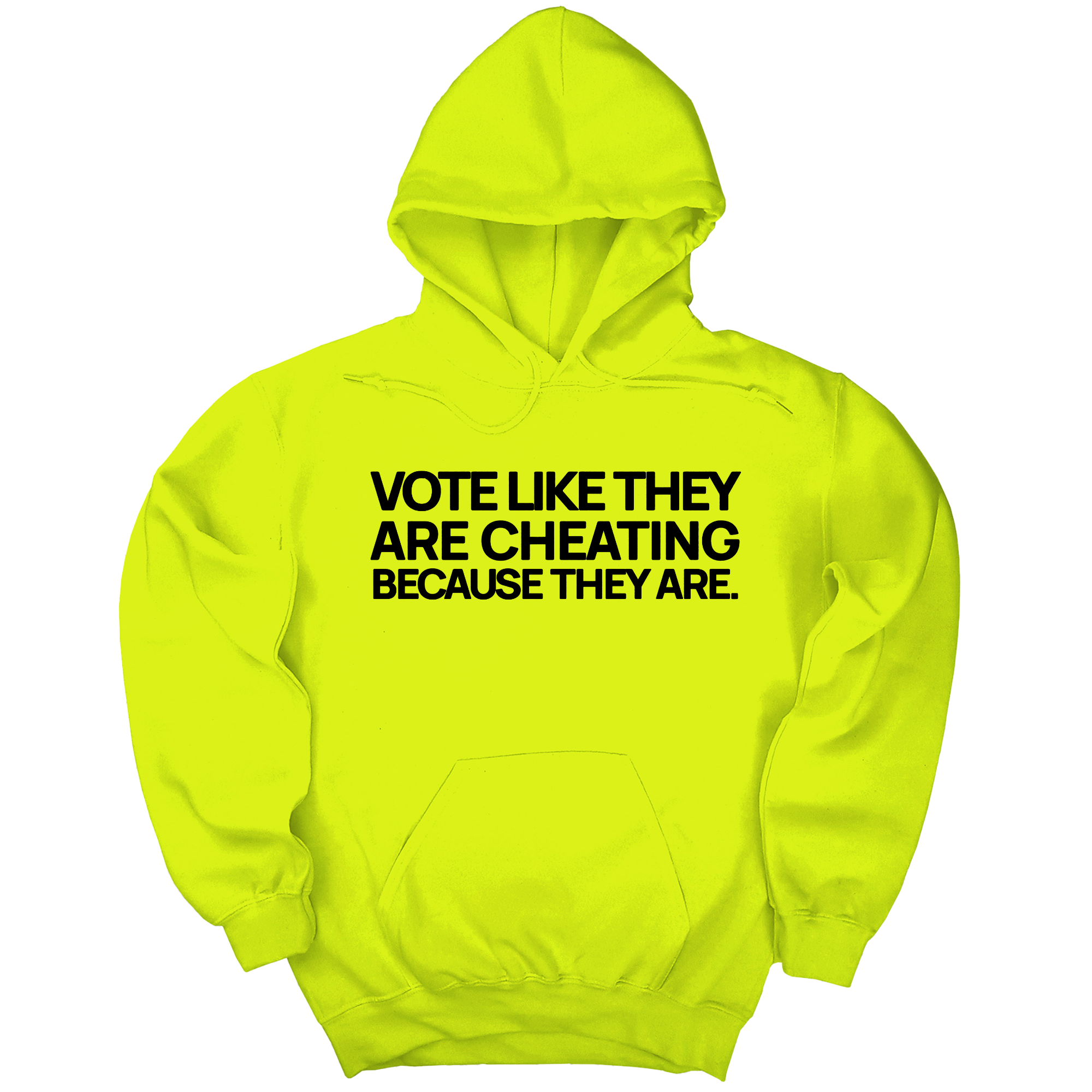 *HOODIE* Vote like they are cheating because they are Unisex Hoodie-Hoodie-The Original God Ain't Petty But I Am