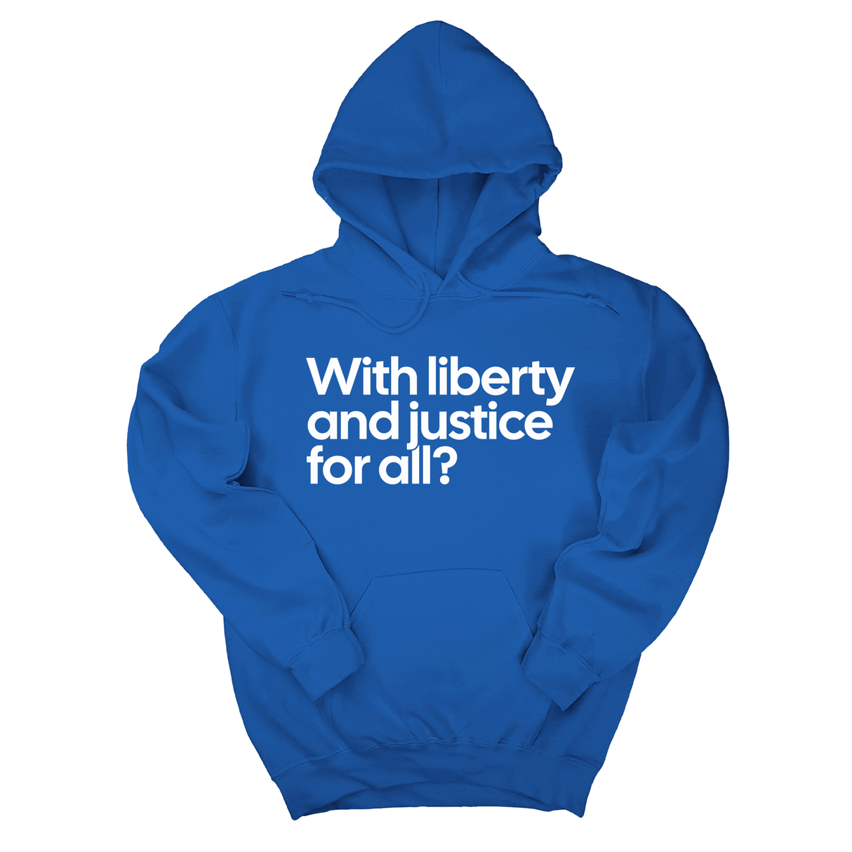 *HOODIE* With liberty and justice for all? Unisex Hoodie-Hoodie-The Original God Ain't Petty But I Am