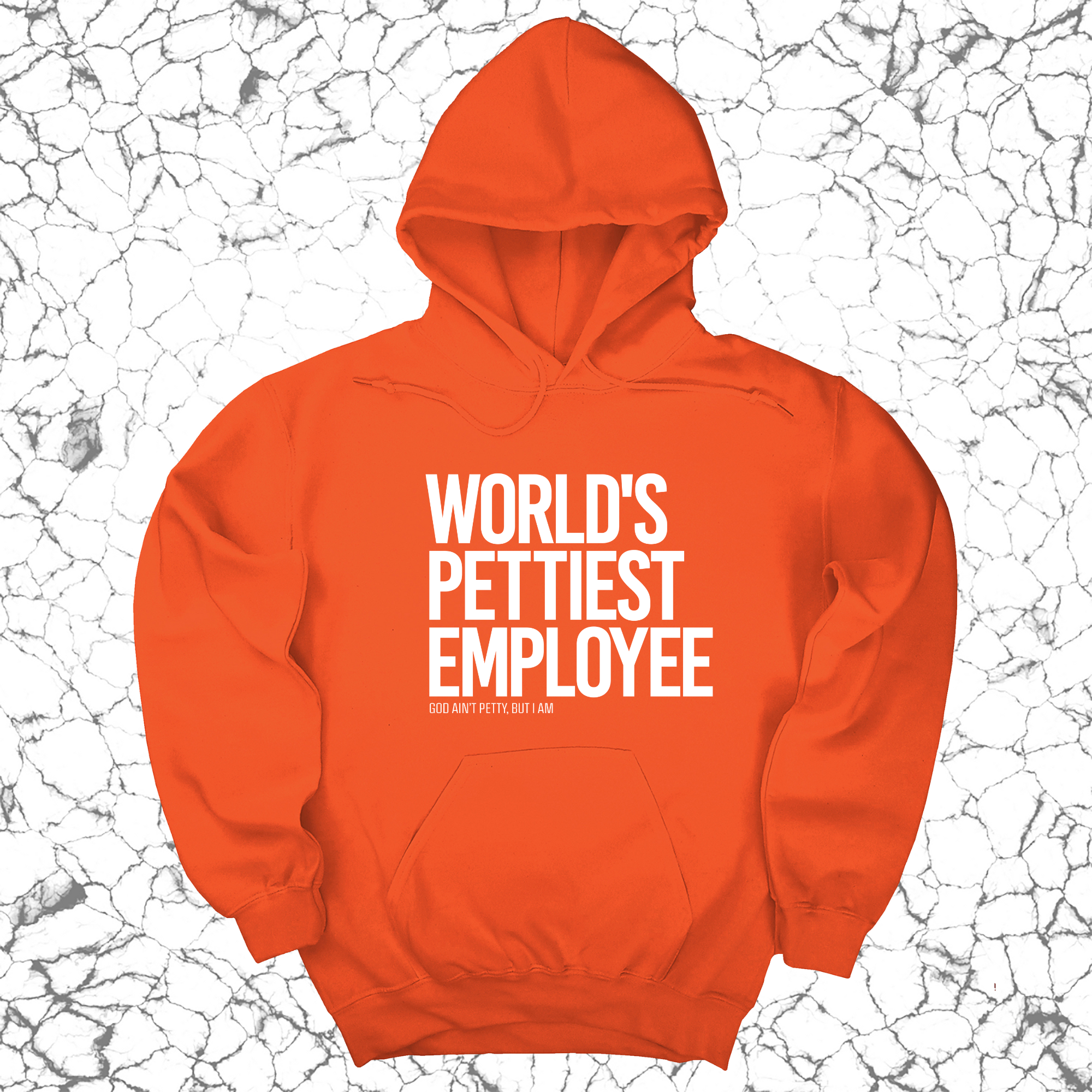 *HOODIE* World's Pettiest Employee Unisex Hoodie-Hoodie-The Original God Ain't Petty But I Am