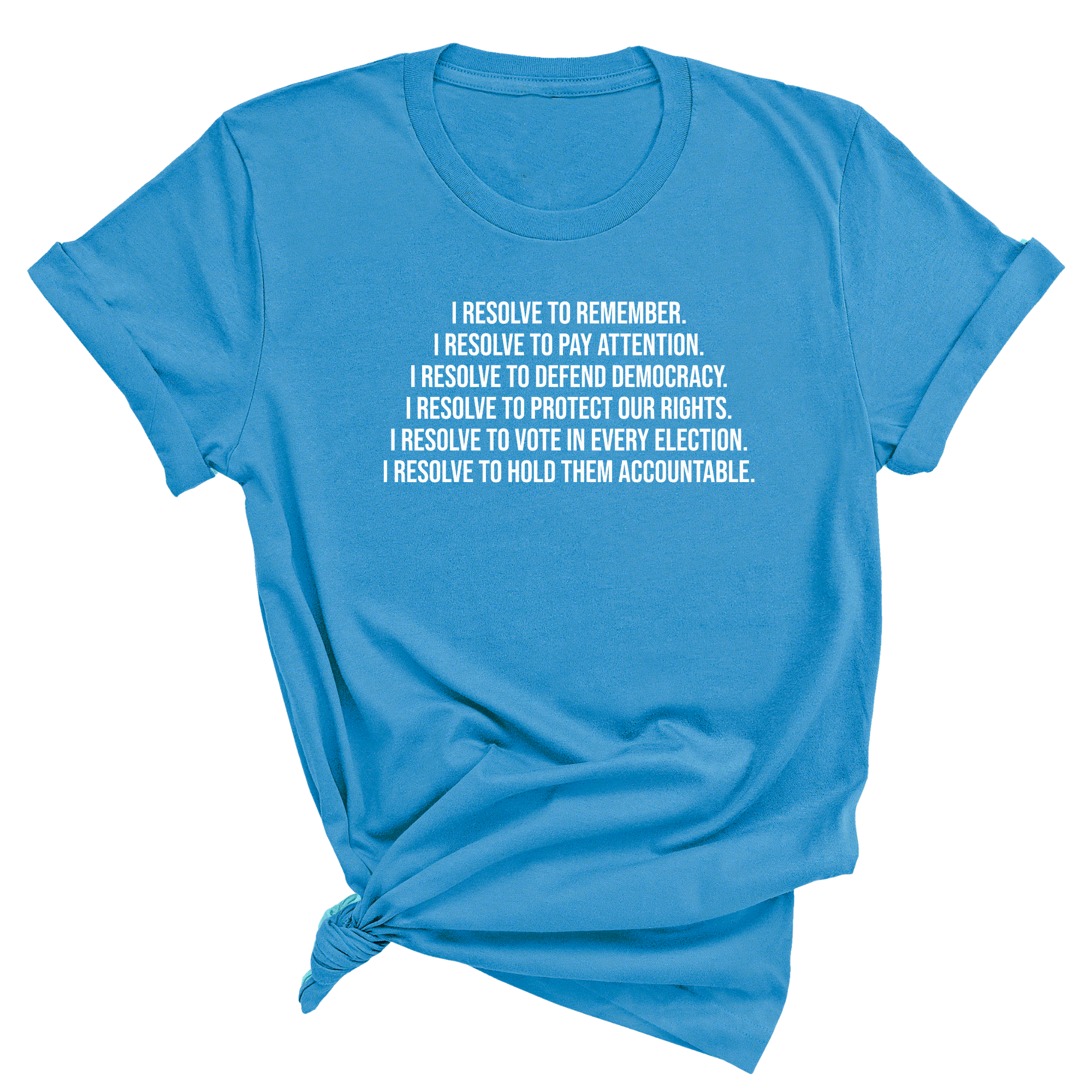 I Resolve Unisex Tee-T-Shirt-The Original God Ain't Petty But I Am
