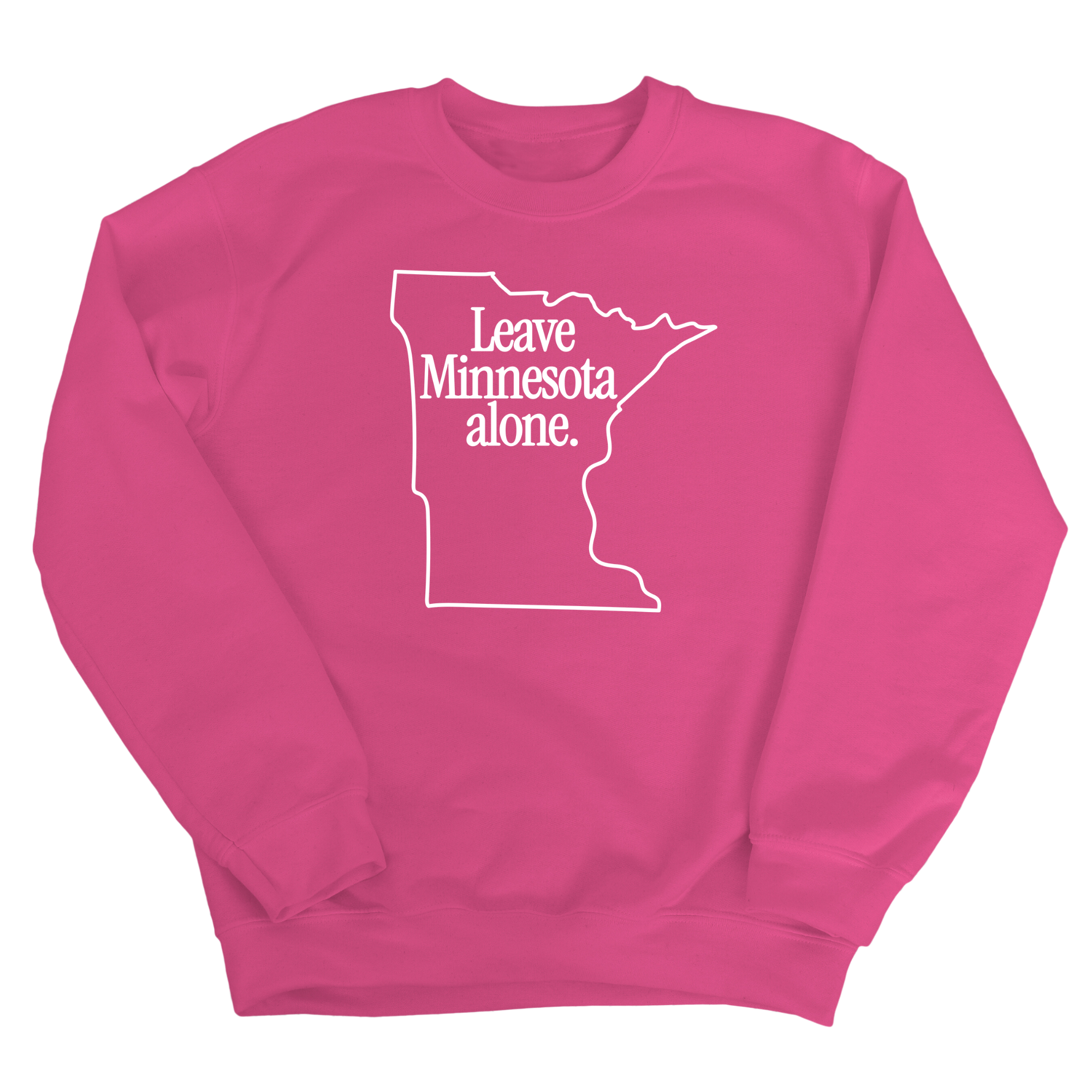 Leave Minnesota Alone (state) Unisex Sweatshirt-Sweatshirt-The Original God Ain't Petty But I Am