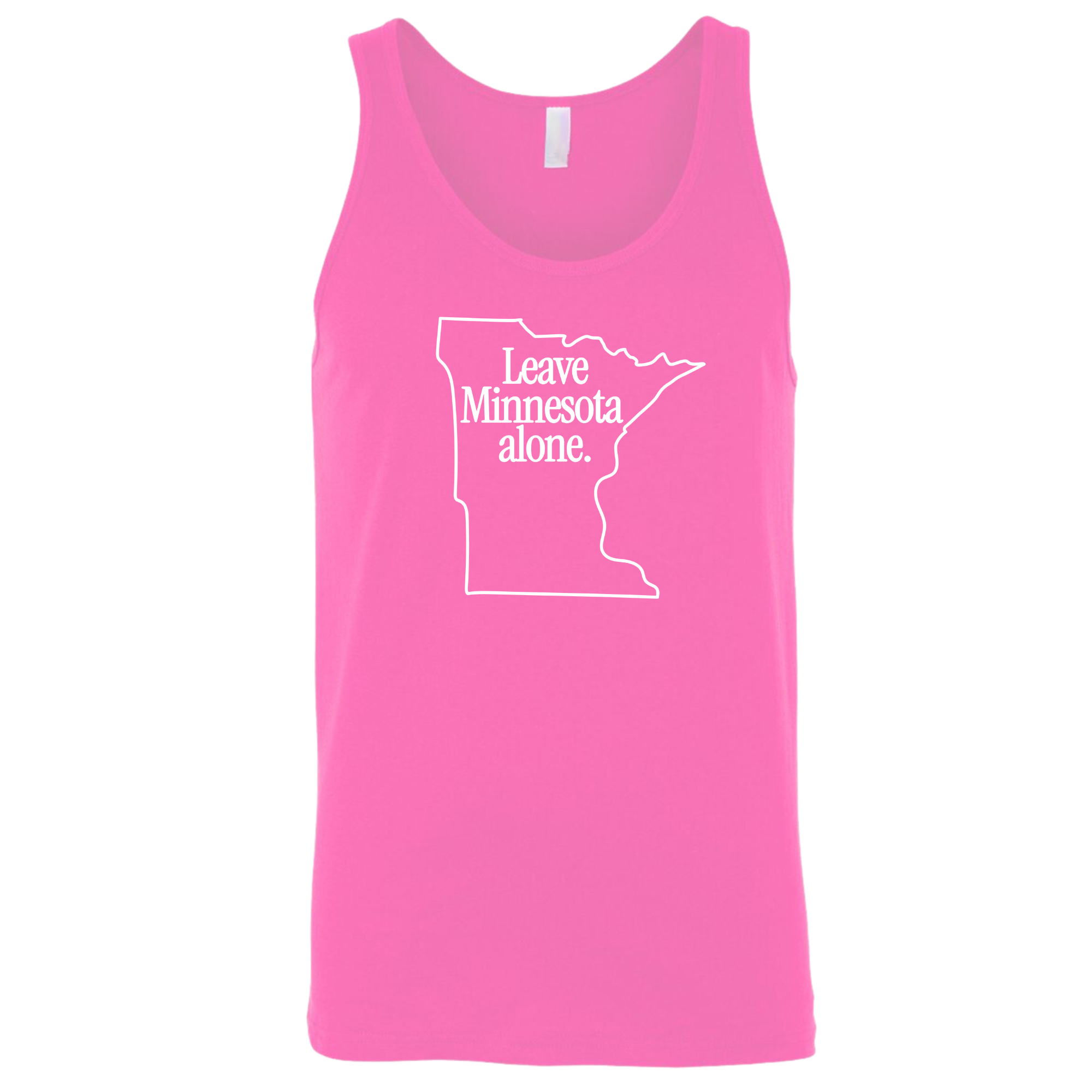 Leave Minnesota Alone (state) Unisex Tank Top-T-Shirt-The Original God Ain't Petty But I Am