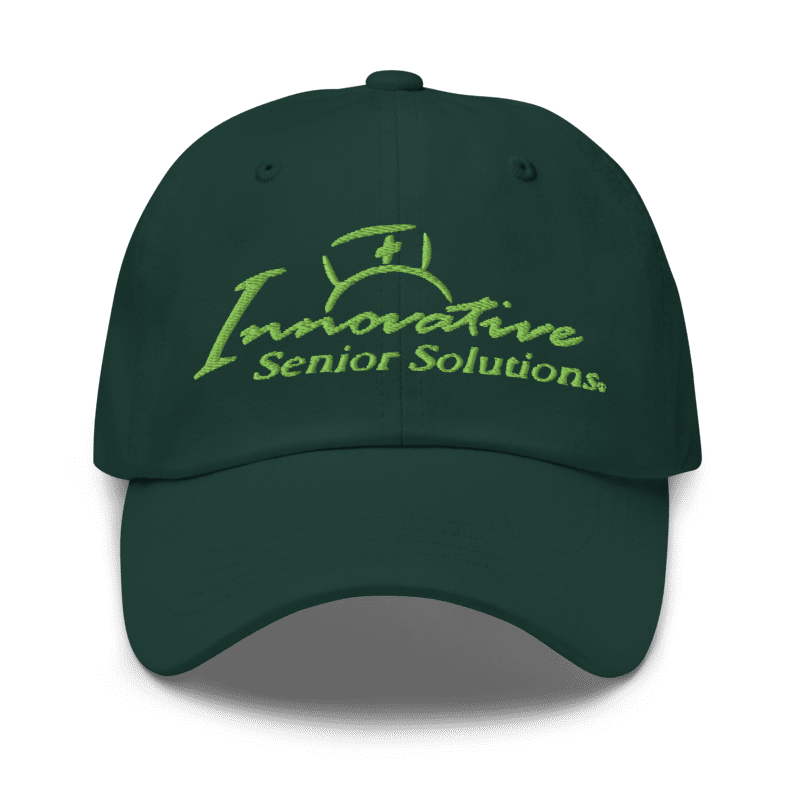 Logo Dad Hat (ISS) (CUSTOMS)-CUSTOMS-The Original God Ain't Petty But I Am