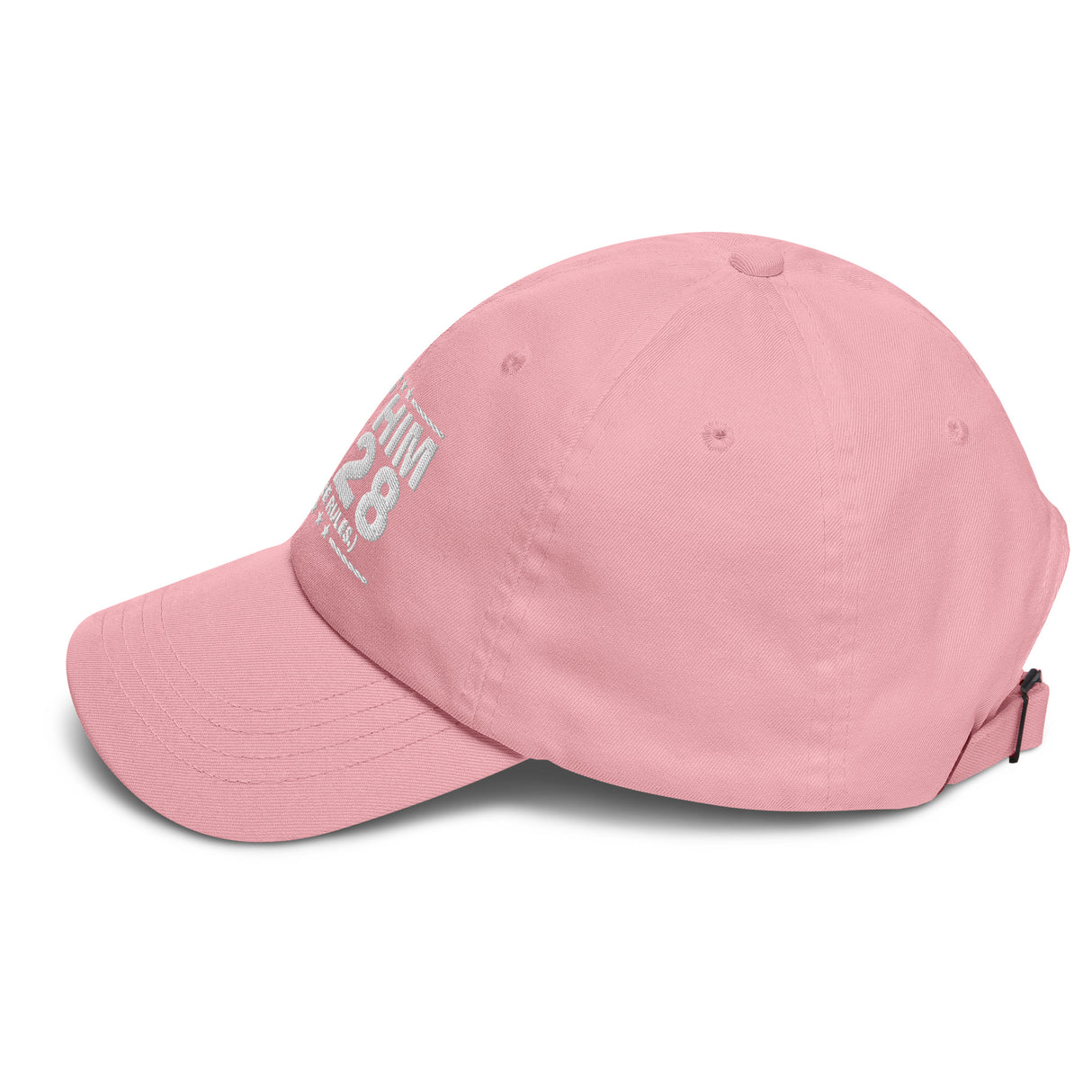 Not Him 2028 Rules Are Rules Dad Hat-Hats-The Original God Ain't Petty But I Am