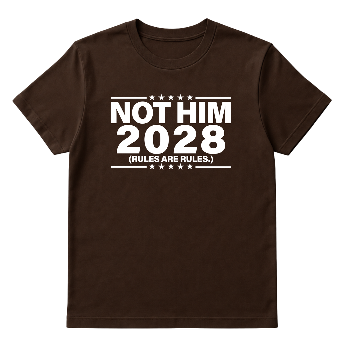 Not Him 2028 Rules are Rules Unisex Tee