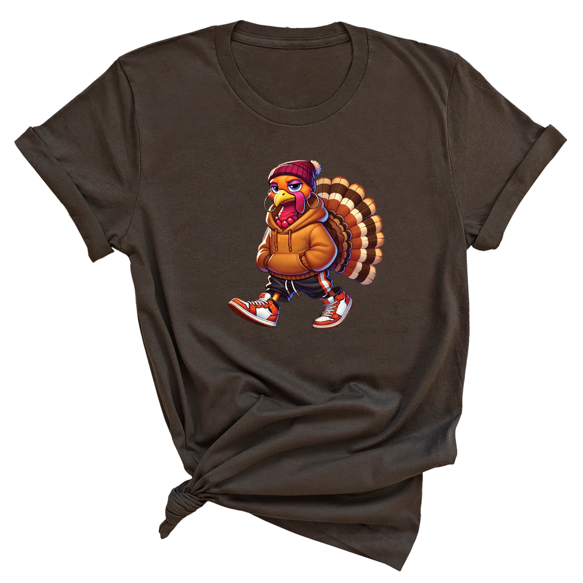 Petty Turkey Unisex tee-T-Shirt-The Original God Ain't Petty But I Am