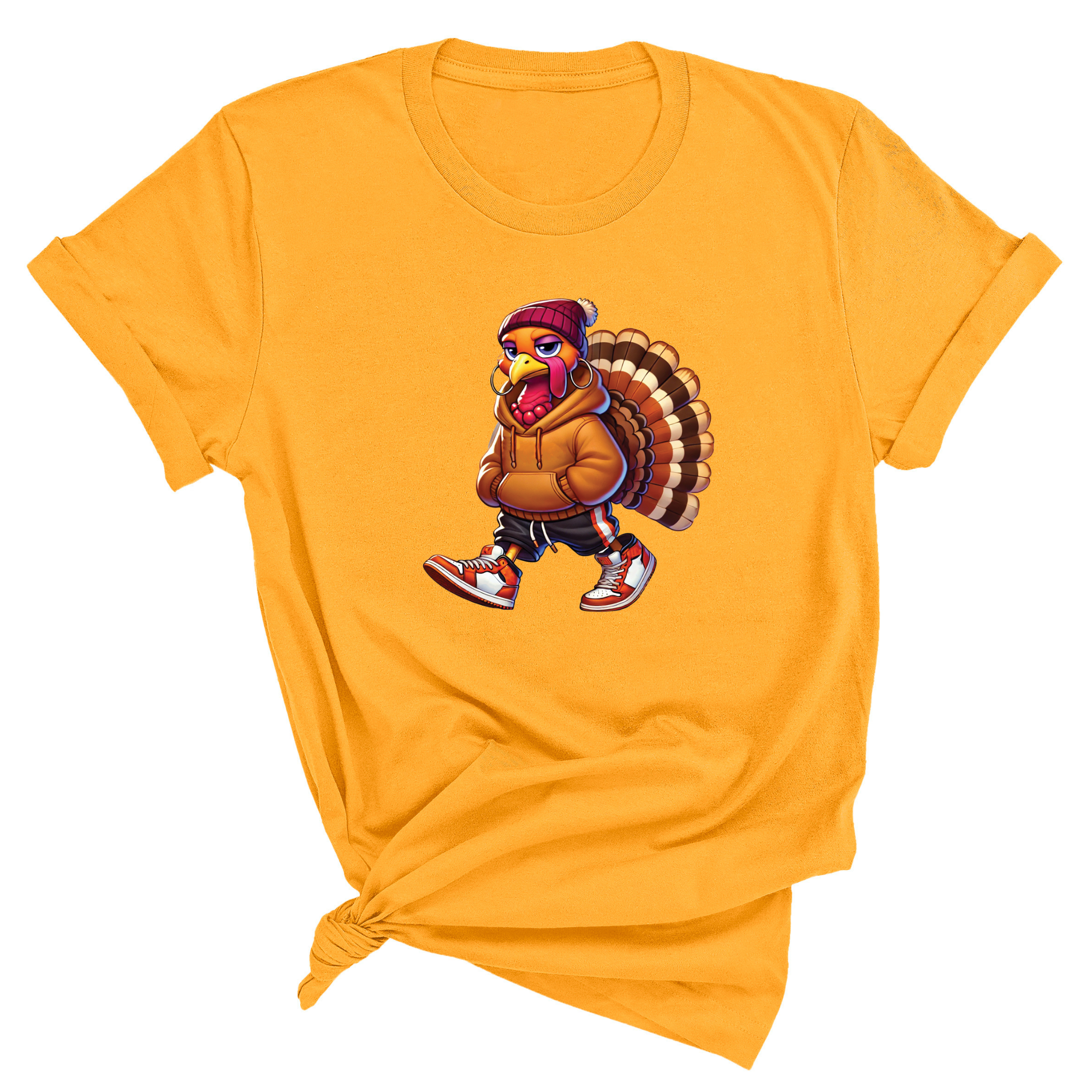 Petty Turkey Unisex tee-T-Shirt-The Original God Ain't Petty But I Am