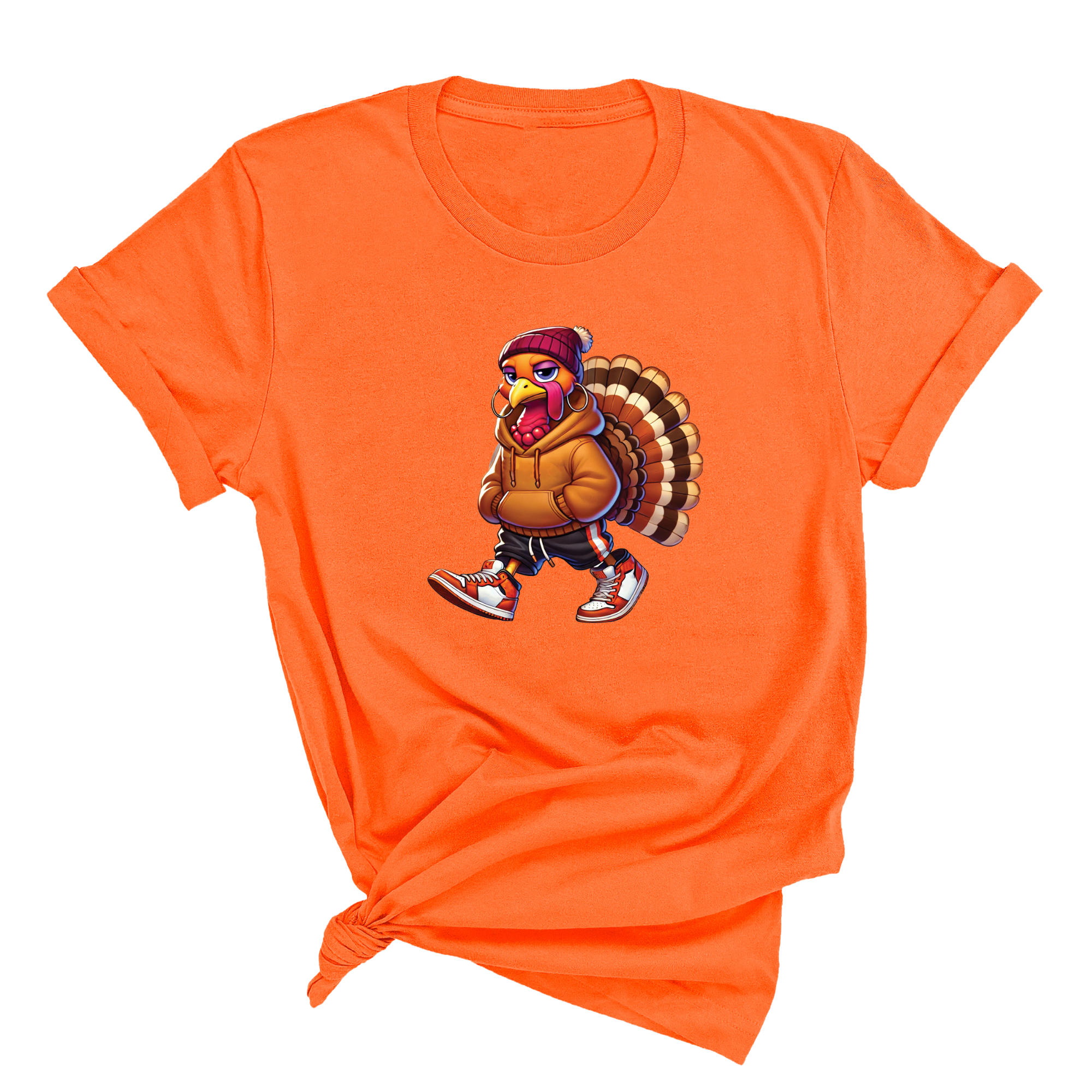 Petty Turkey Unisex tee-T-Shirt-The Original God Ain't Petty But I Am