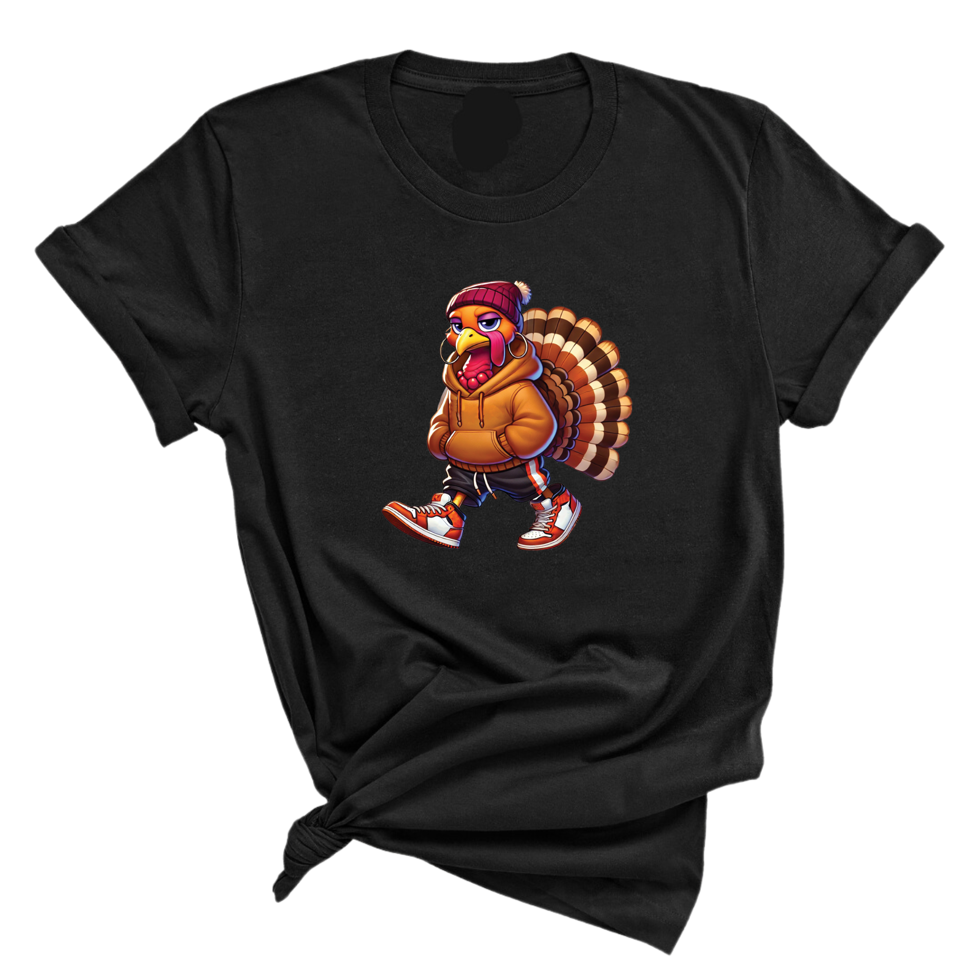 Petty Turkey Unisex tee-T-Shirt-The Original God Ain't Petty But I Am