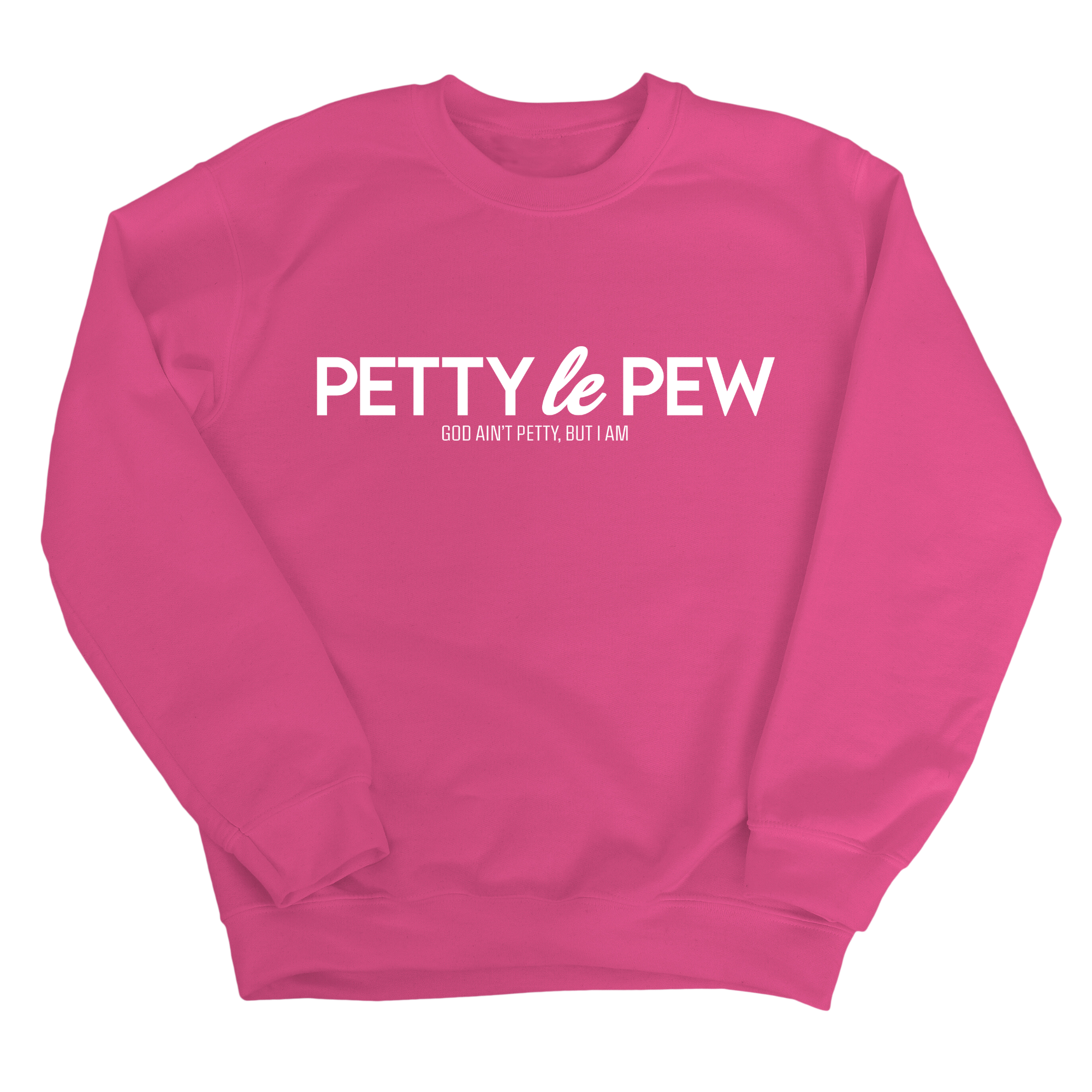 Petty le Pew Unisex Sweatshirt-Sweatshirt-The Original God Ain't Petty But I Am