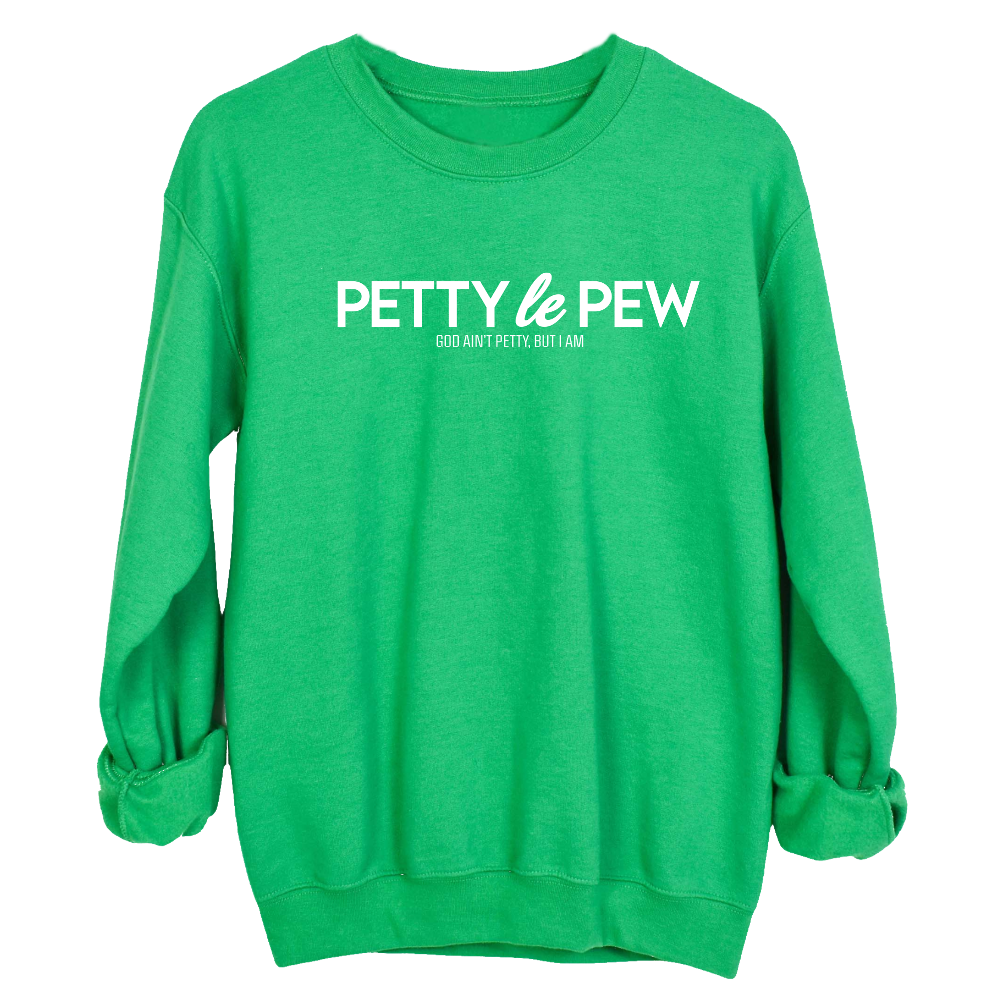 Petty le Pew Unisex Sweatshirt-Sweatshirt-The Original God Ain't Petty But I Am
