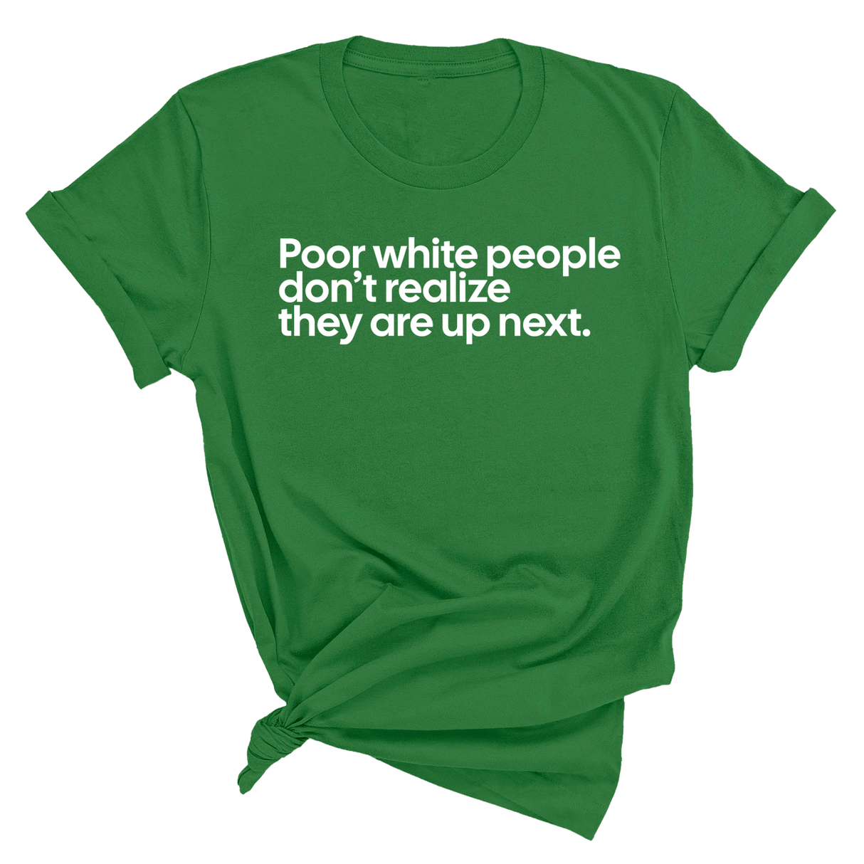 Poor white people don’t realize they are up next Unisex Tee-T-Shirt-The Original God Ain't Petty But I Am