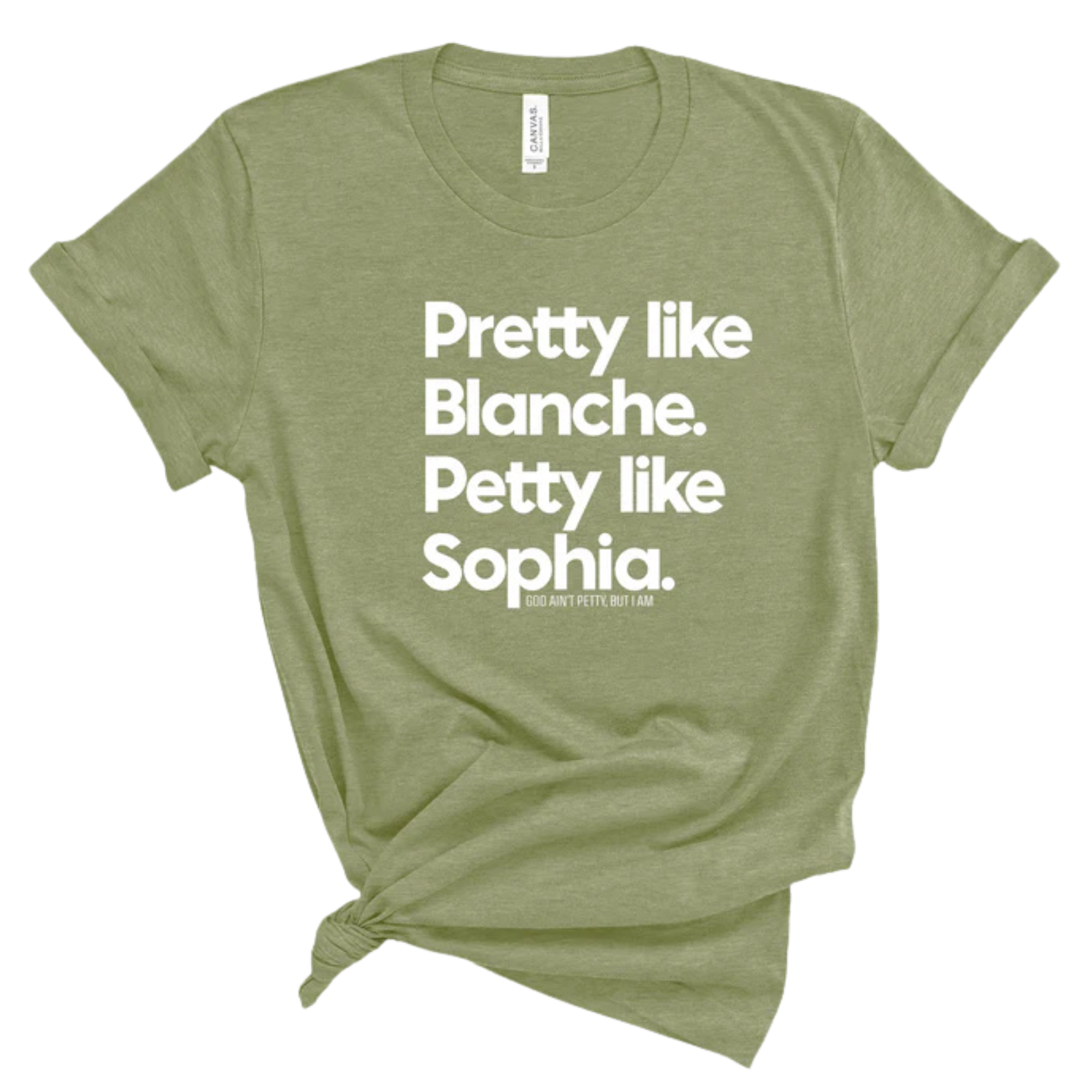 Pretty like Blanche Petty like Sophia Unisex Tee-T-Shirt-The Original God Ain't Petty But I Am