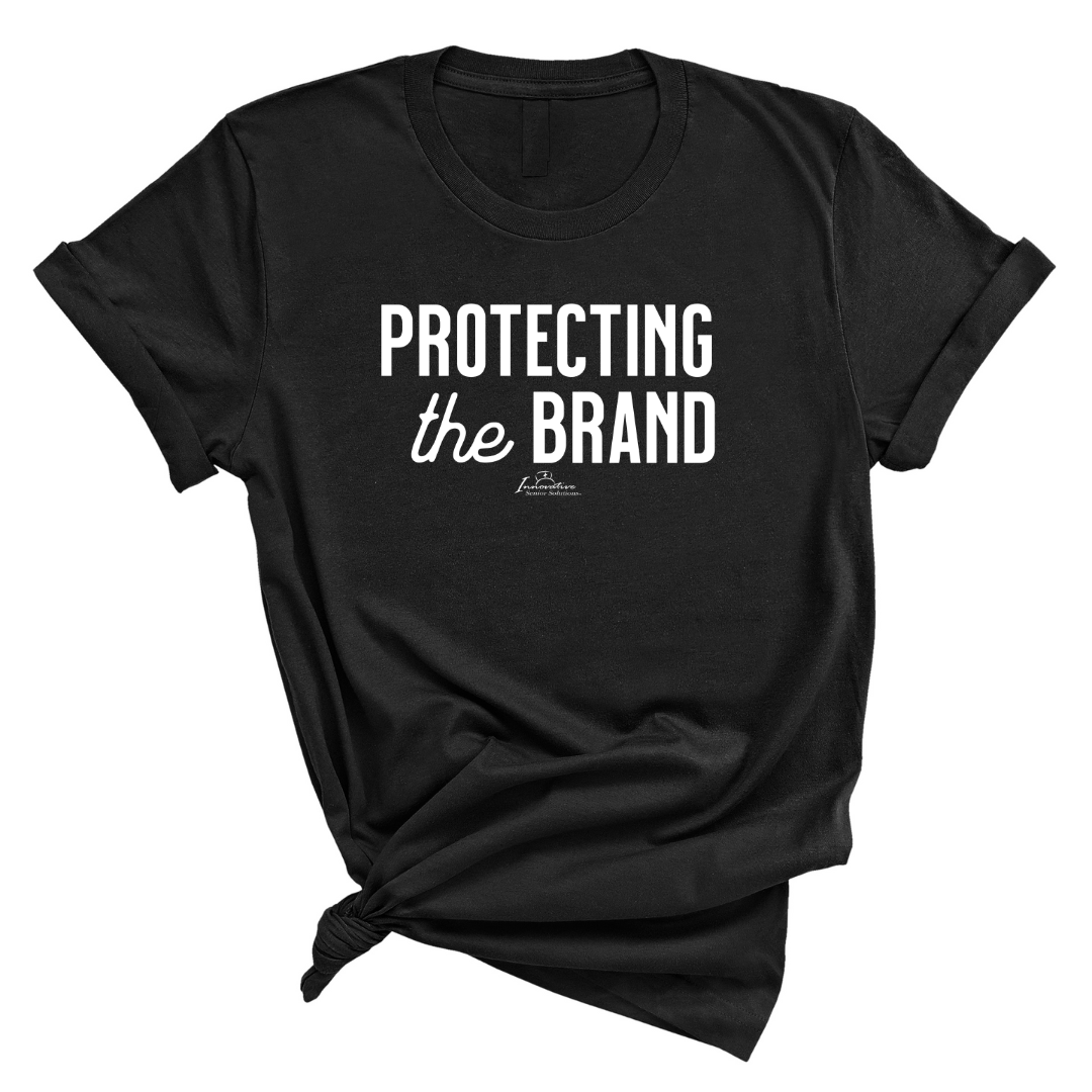 Protecting the Brand Unisex Tee (ISS) (CUSTOMS)-T-Shirt-The Original God Ain't Petty But I Am