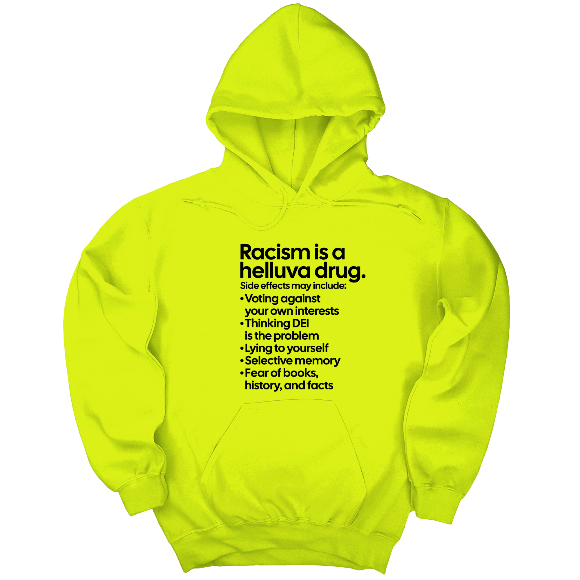 Racism Is a Helluva Drug Unisex Hoodie-Hoodie-The Original God Ain't Petty But I Am
