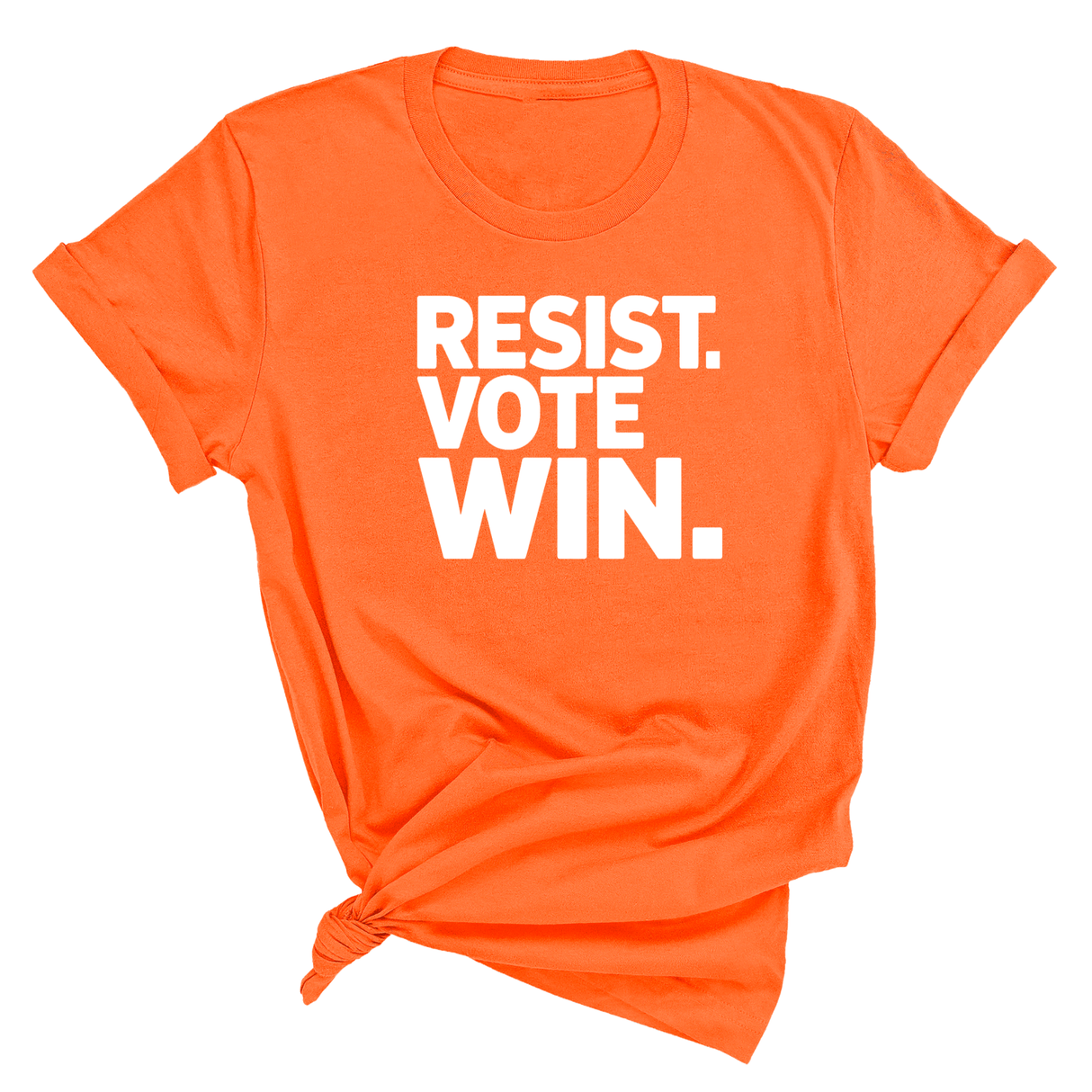 Resist. Vote. WIN Unisex Tee-T-Shirt-The Original God Ain't Petty But I Am