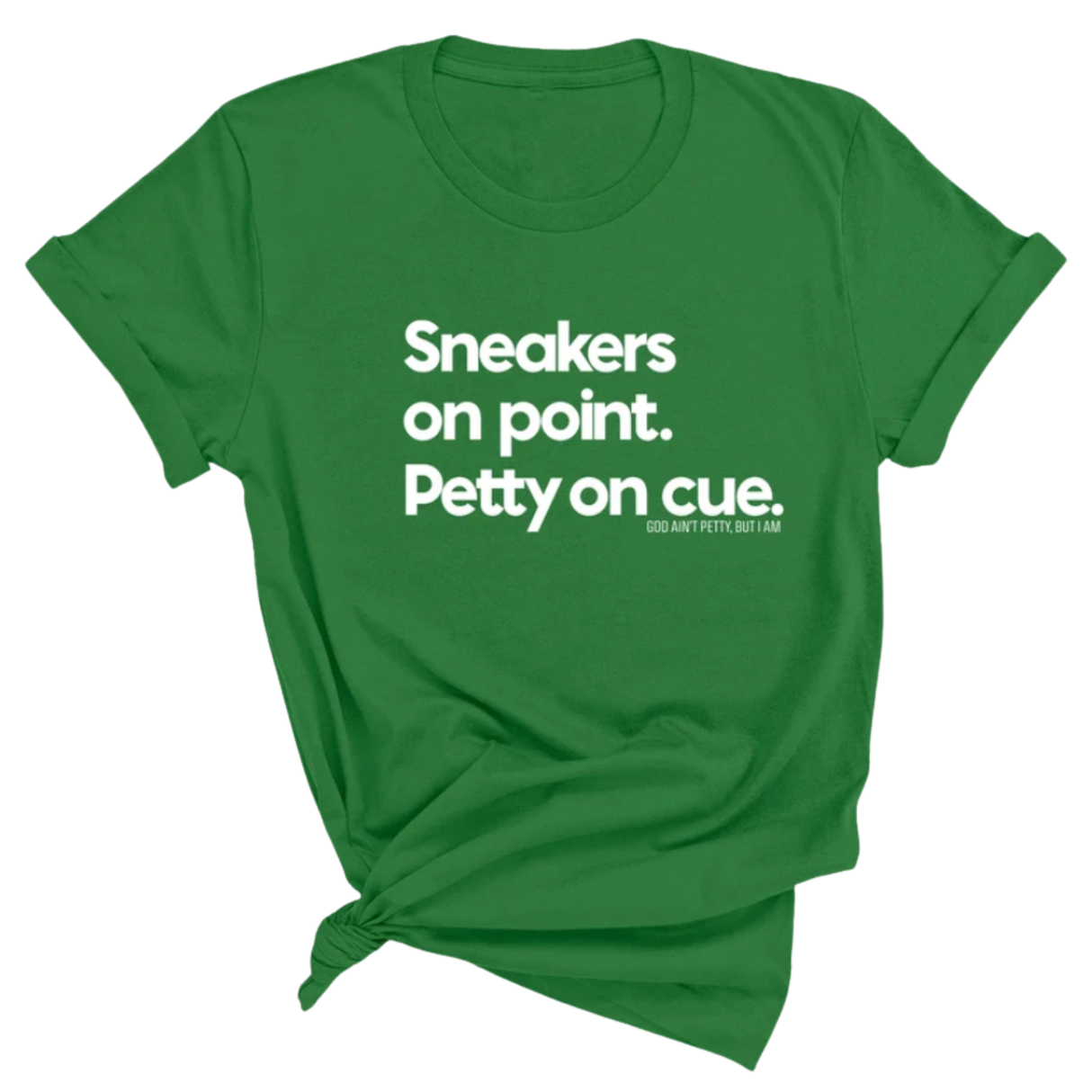 Sneakers on point. Petty On Cue Unisex Tee