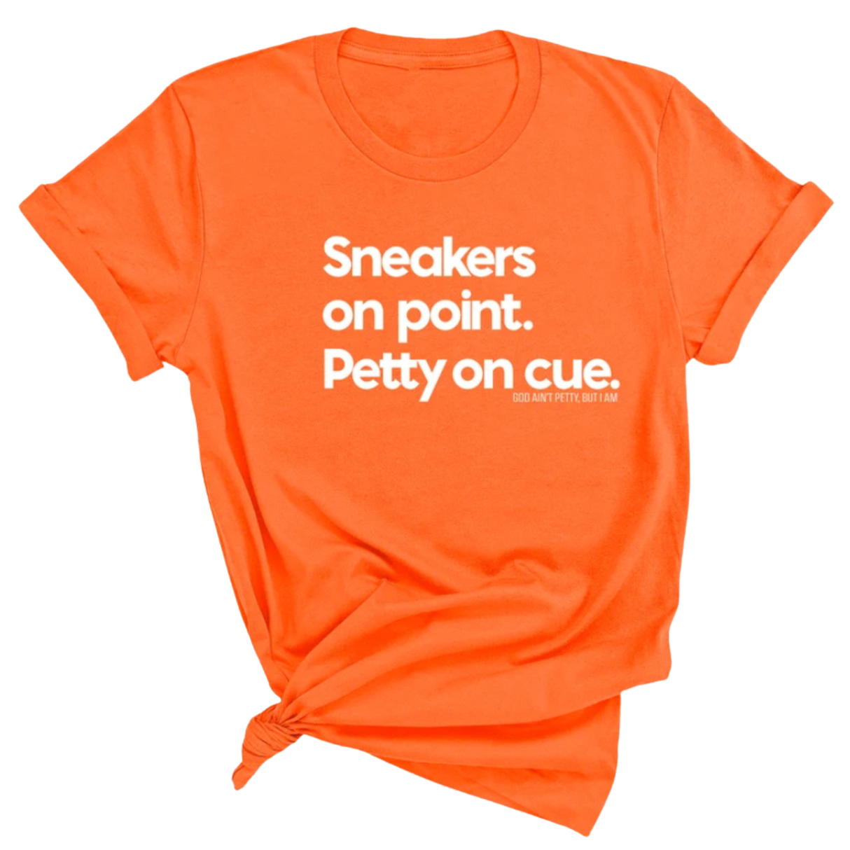 Sneakers on point. Petty On Cue Unisex Tee